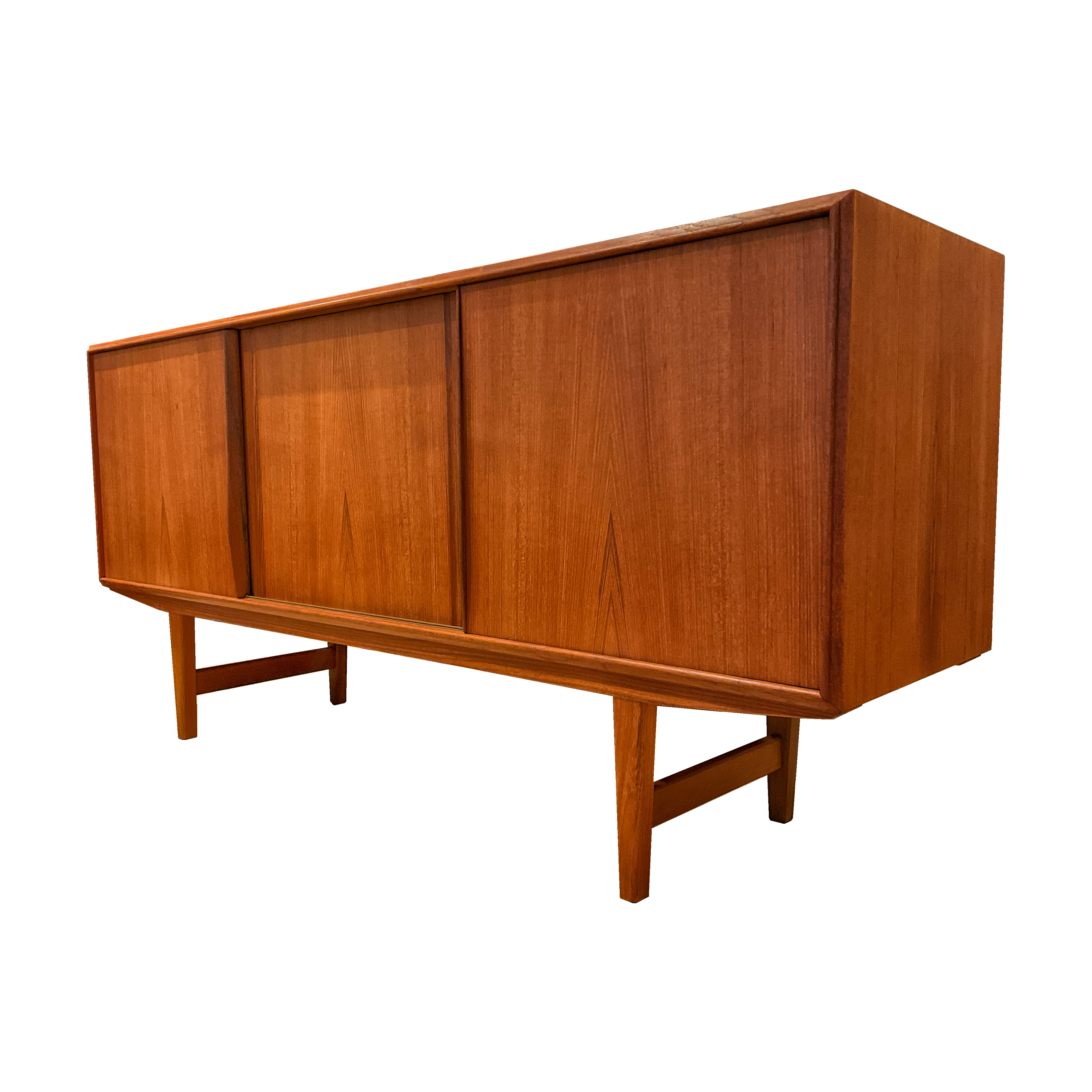 Buffet en teck '60s N. P. Neilsen pour Sejling Skabe, Denmark