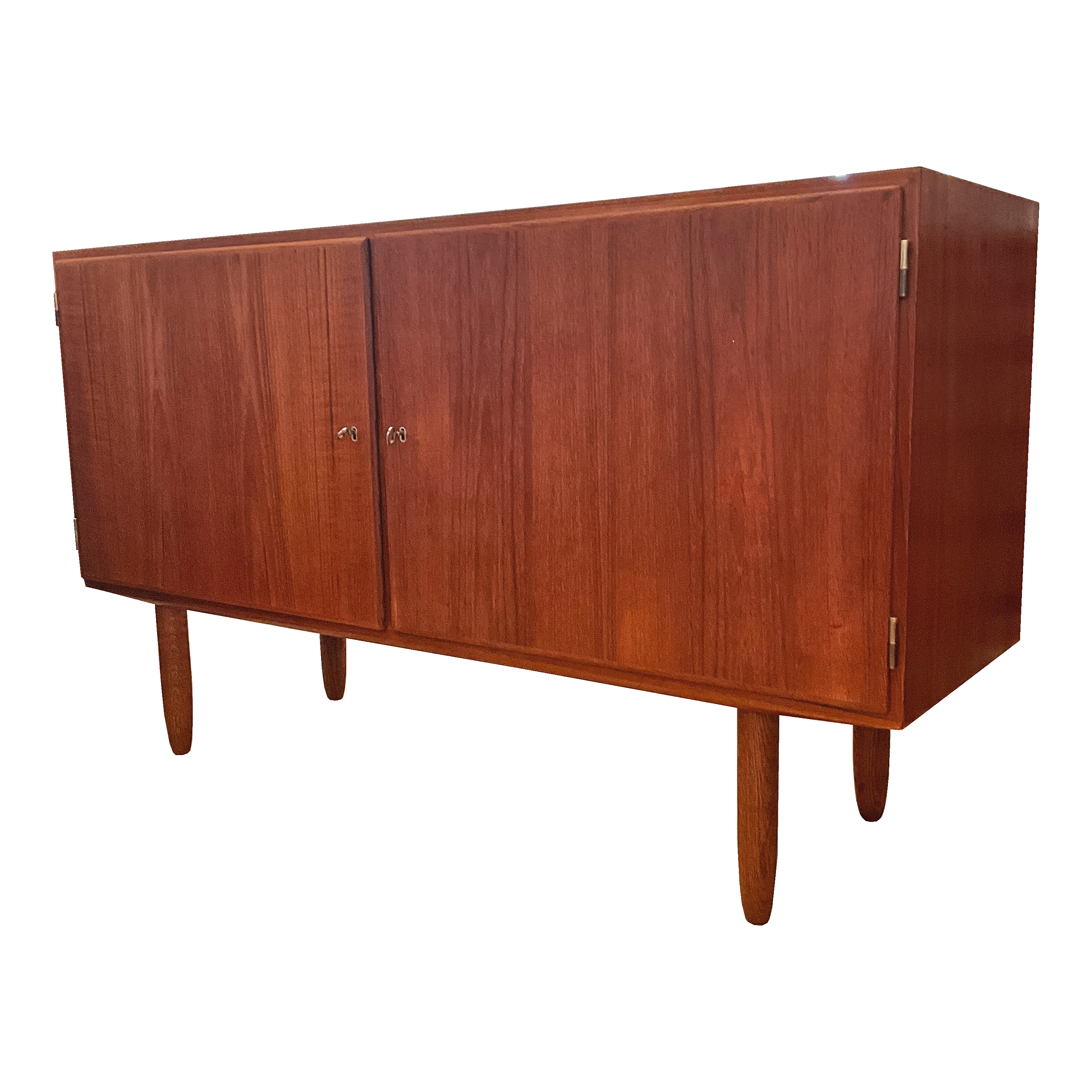 Buffet en teck '60s Carlo Jensen pour Hundevad & Co, Denmark