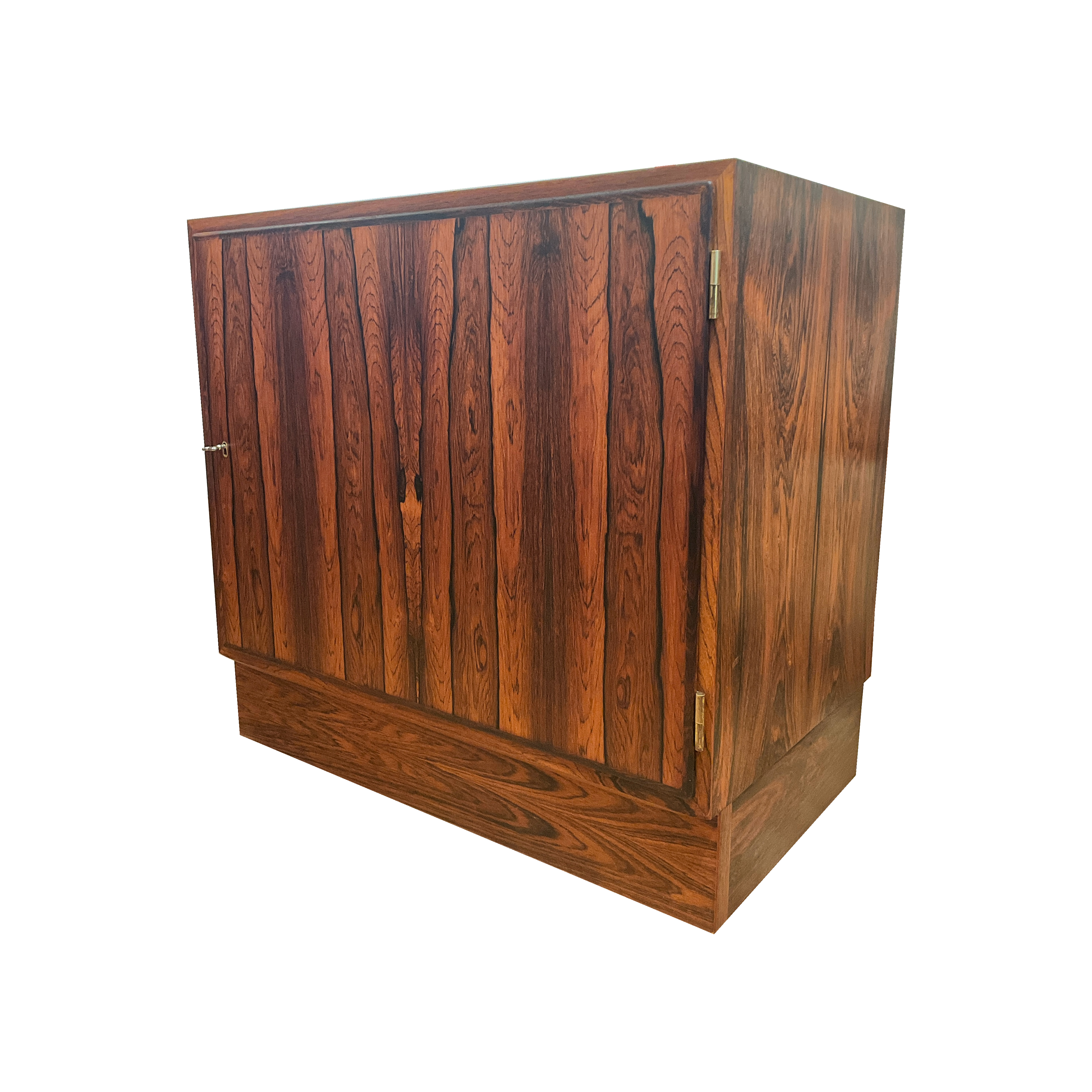 Cabinet en bois de rose '60s Carlo Jensen pour Hundevad & Co. Denmark
