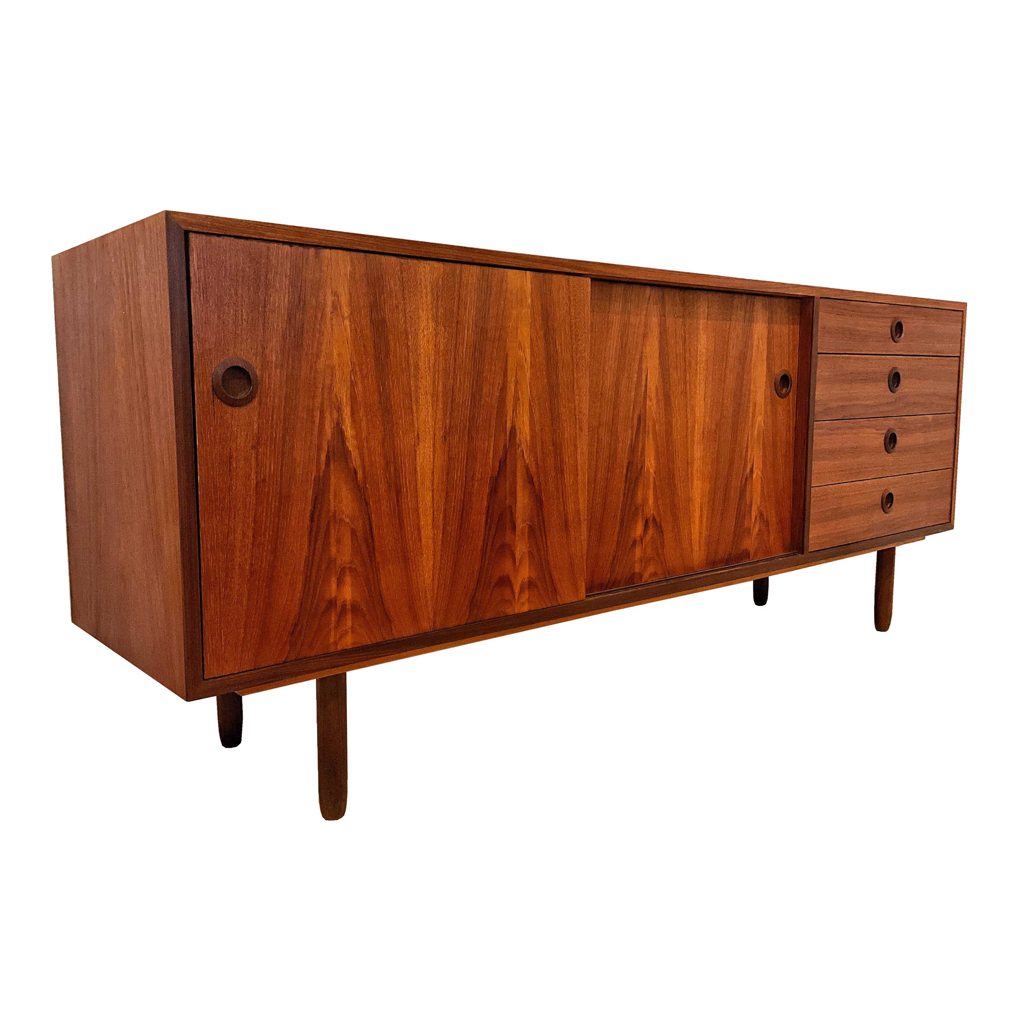 Buffet en teck '60s Scandinave