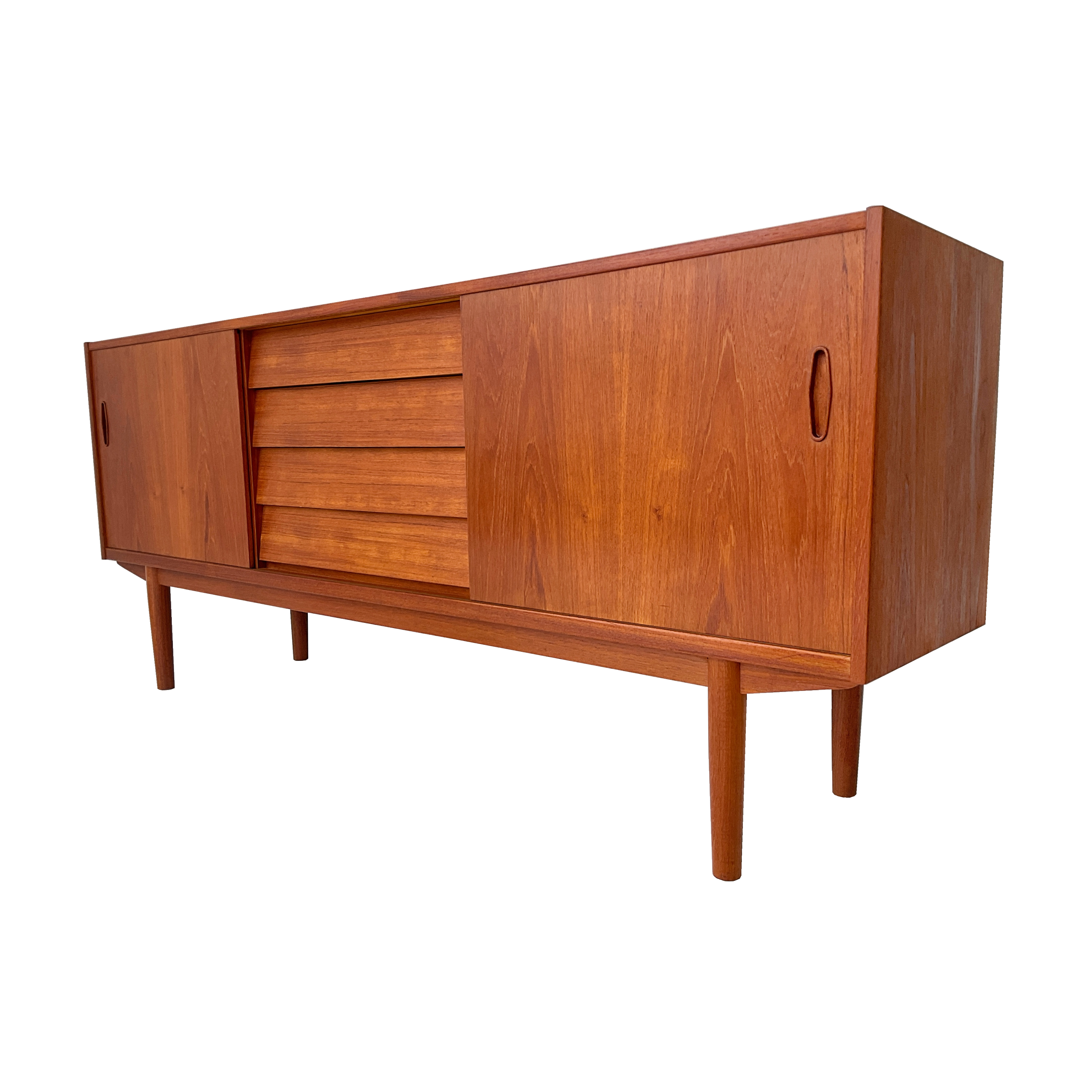 Buffet en teck '60s Nils Jonsson pour Troeds, Sweden