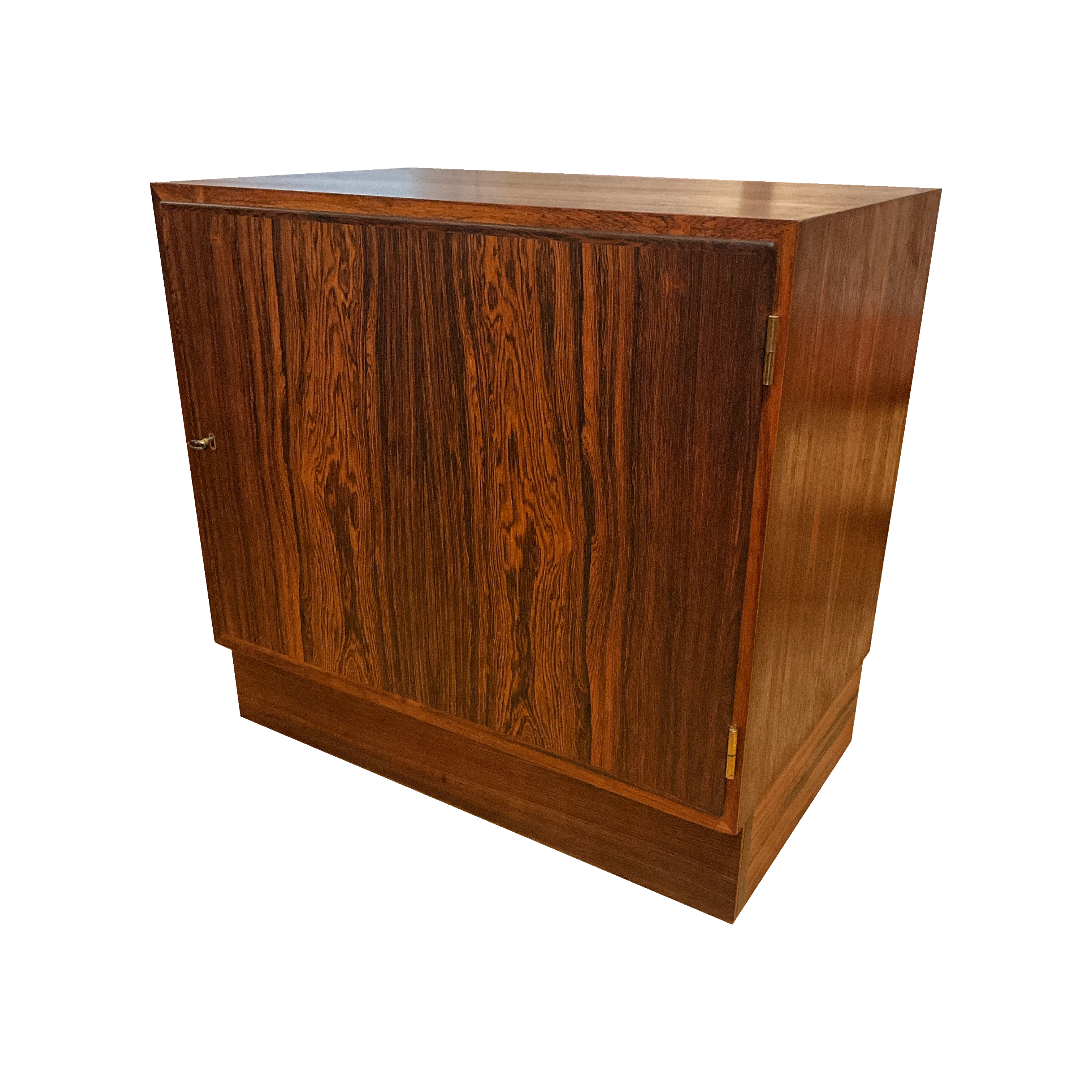 Cabinet en bois de rose '60s Carlo Jensen pour Hundevad & Co. Denmark