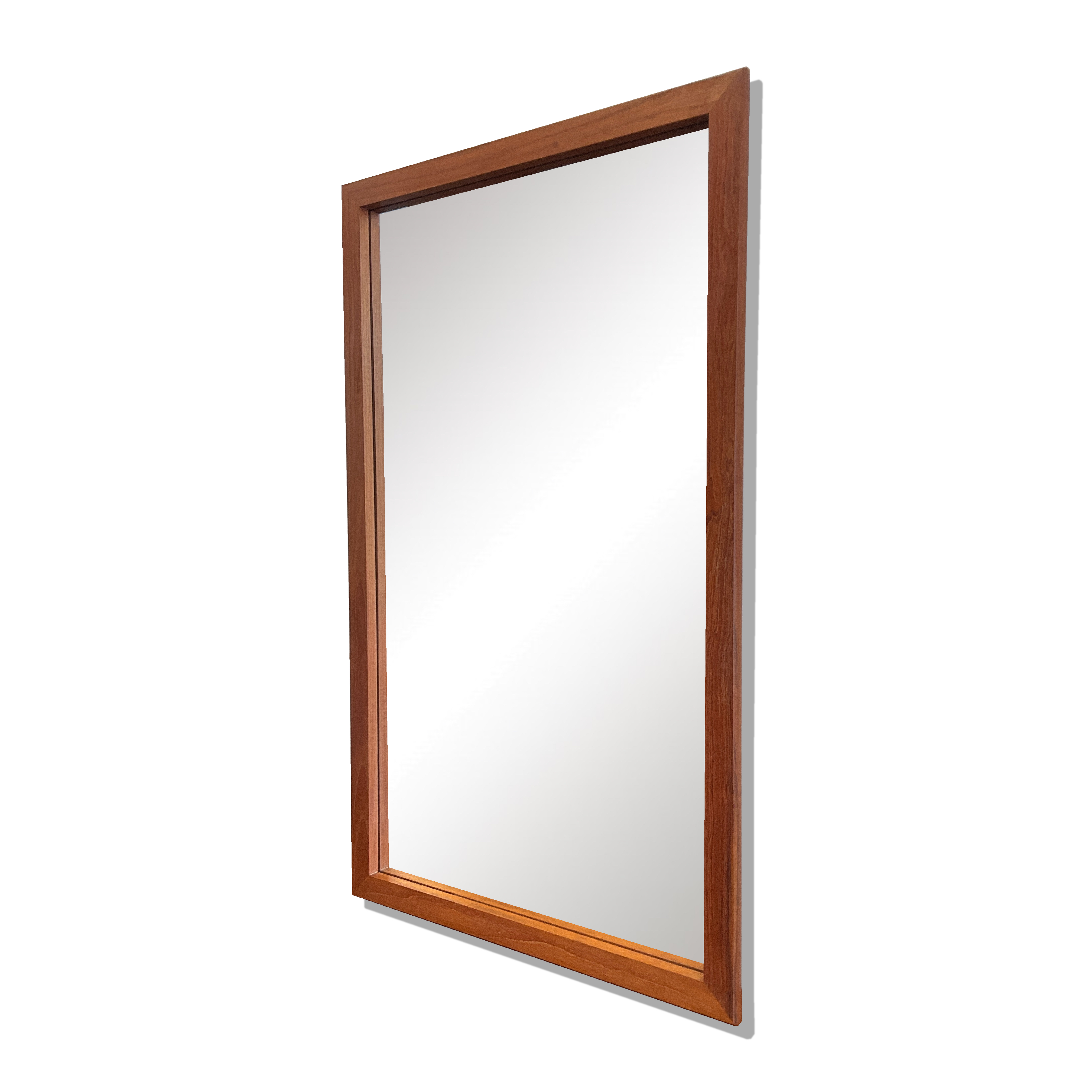 Miroir en teck '70s restauré