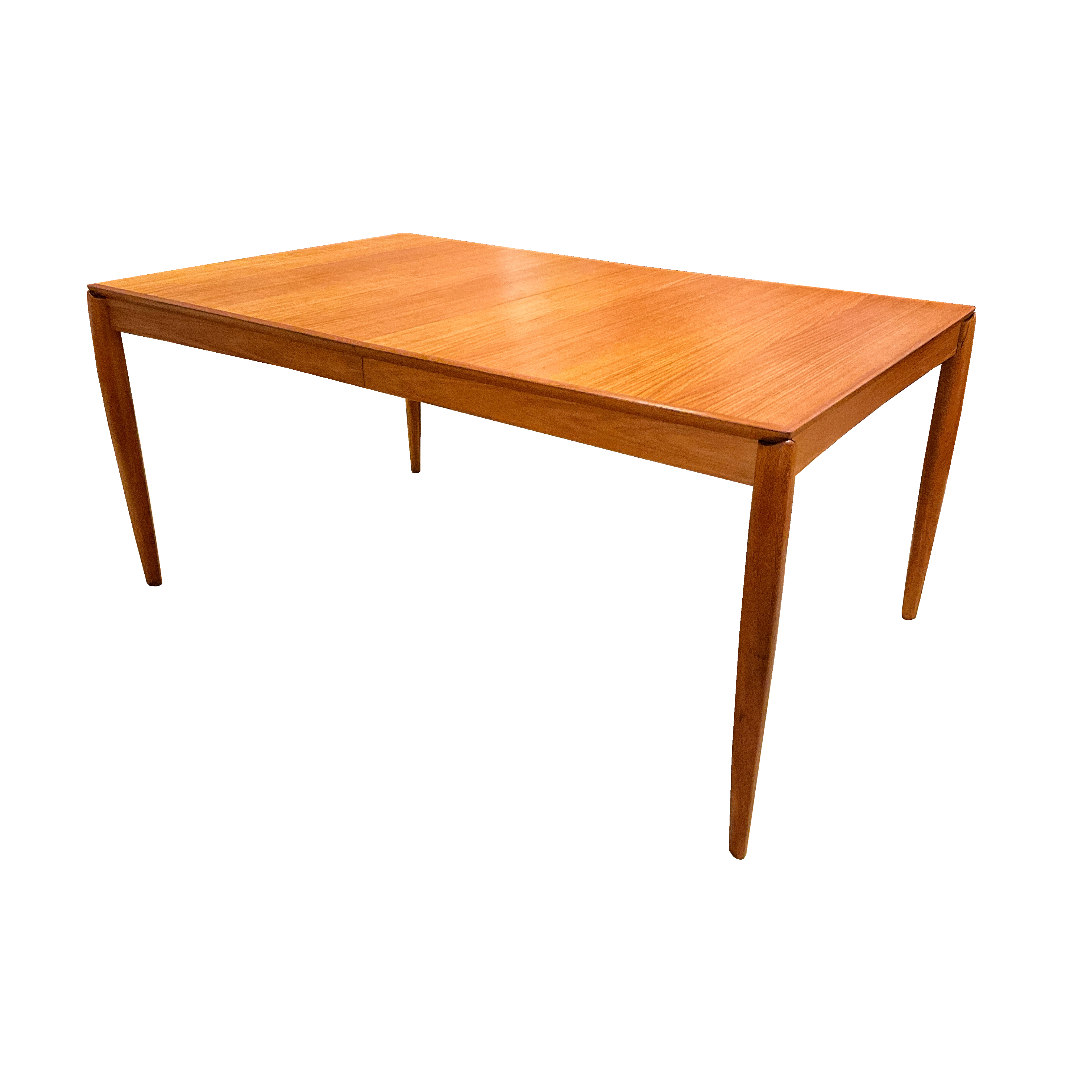 Rare Grande table en teck '60s