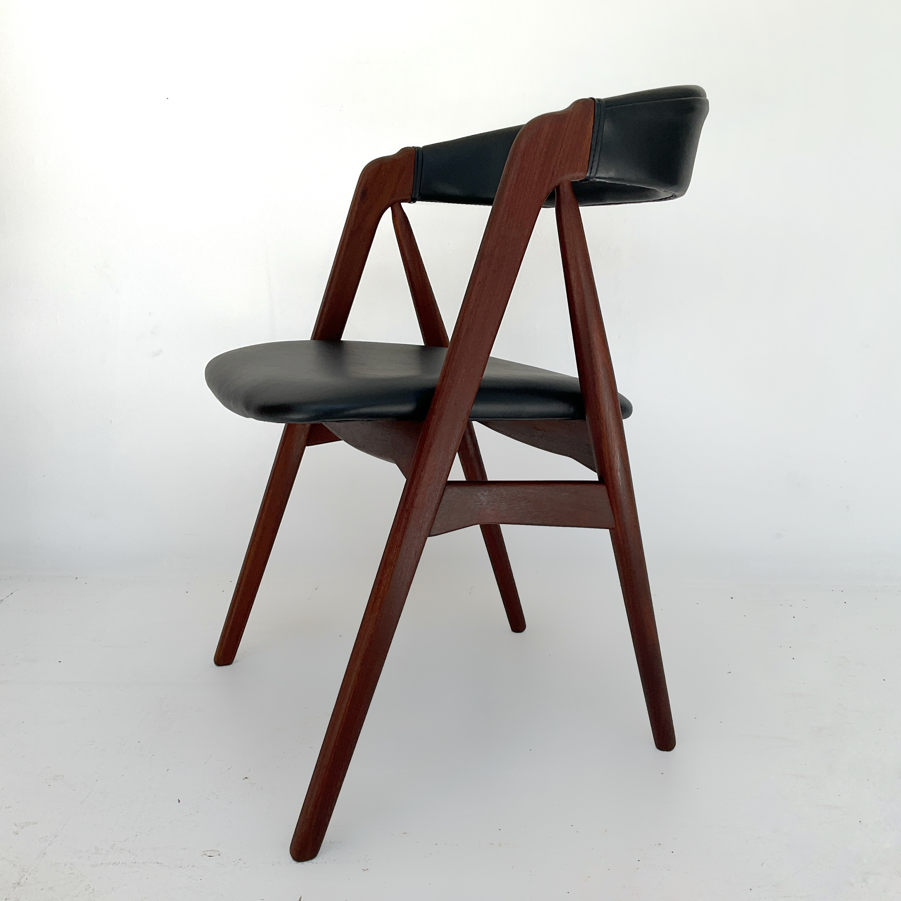 Chaise en teck '60s modèle 205, Thomas Harlev pour Farstrup, Denmark