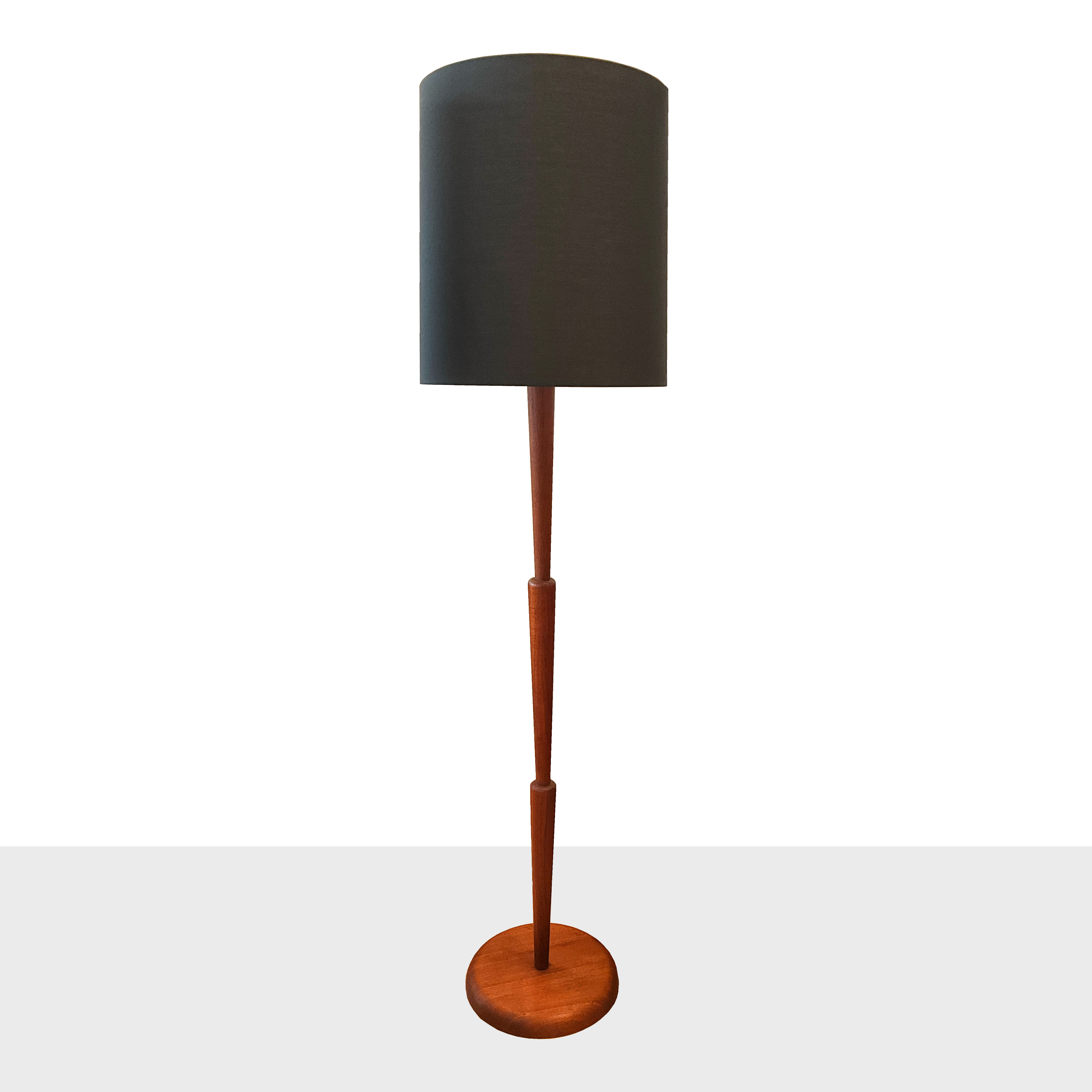 Lampe de sol en teck '60s Denmark