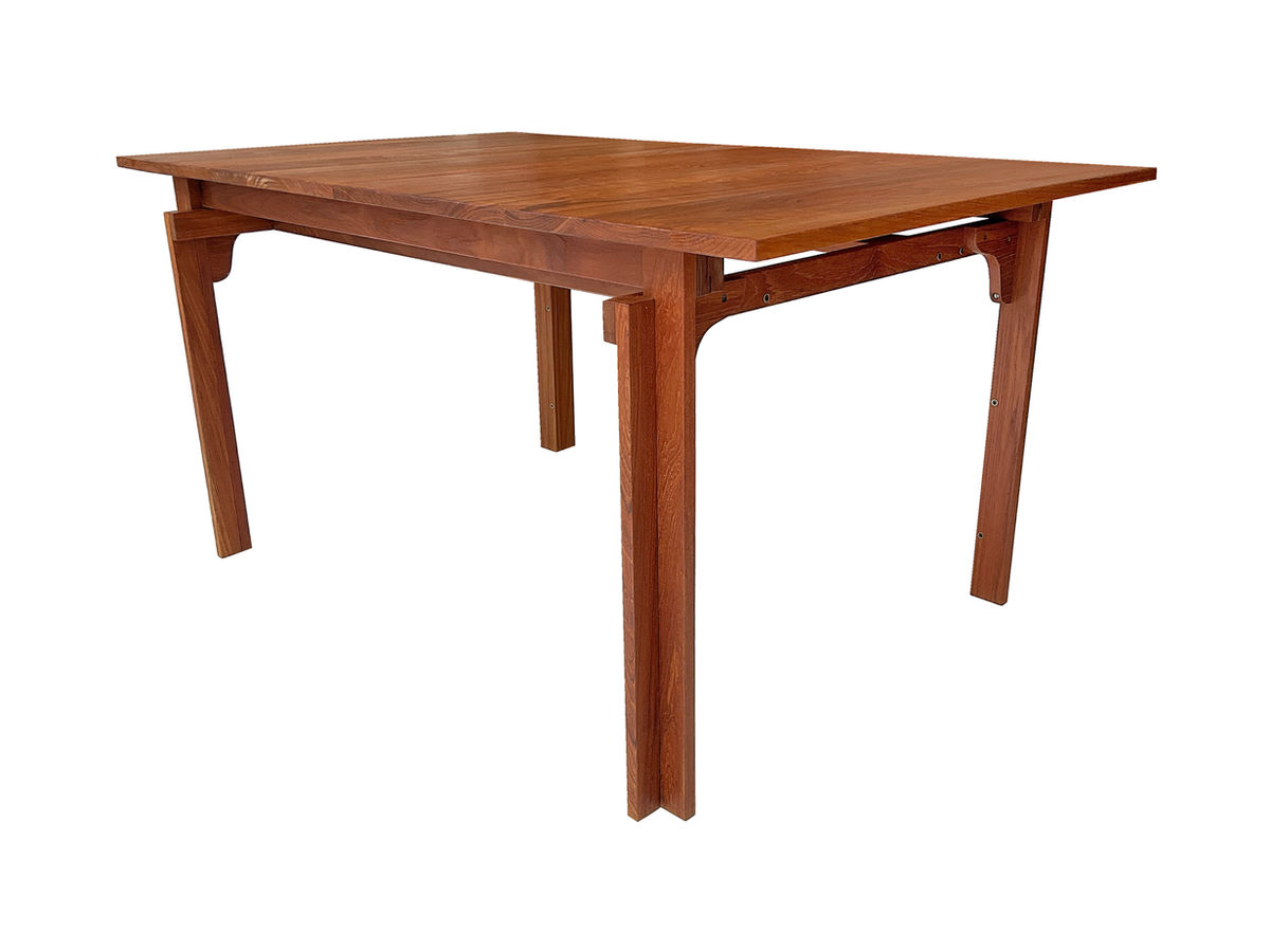 RARE Table en teck Massif '60s