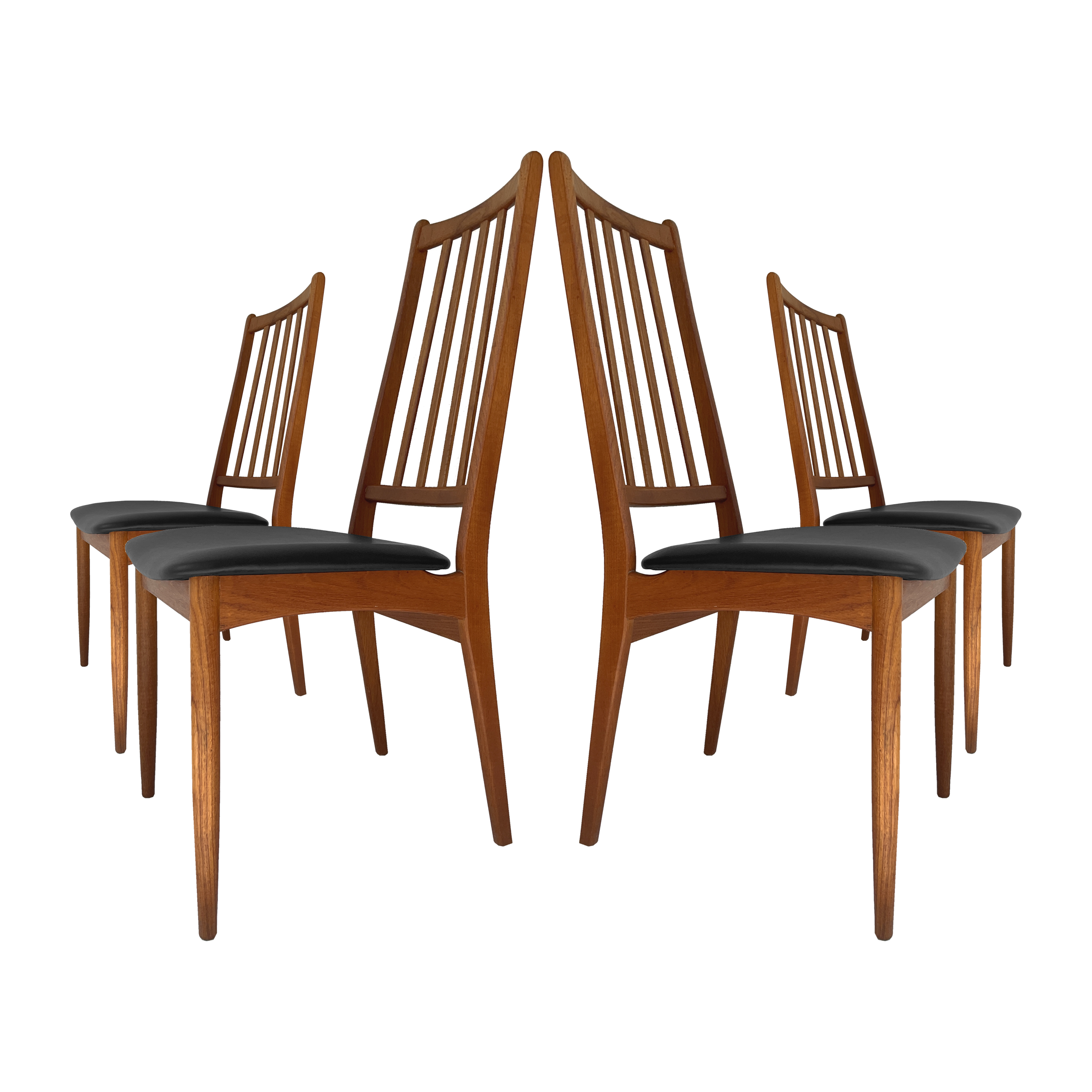 Chaises en teck '70s Denmark