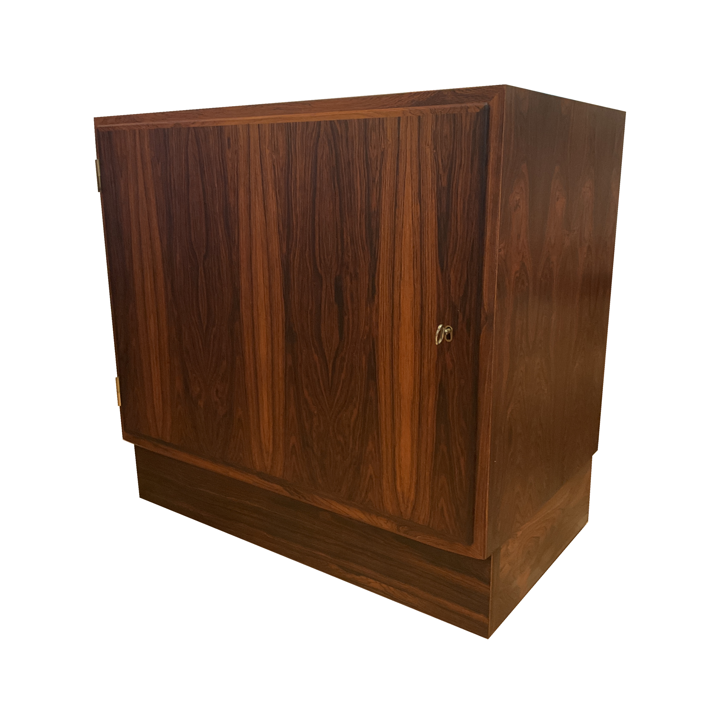 Cabinet en bois de rose '60s Carlo Jensen pour Hundevad & Co. Denmark