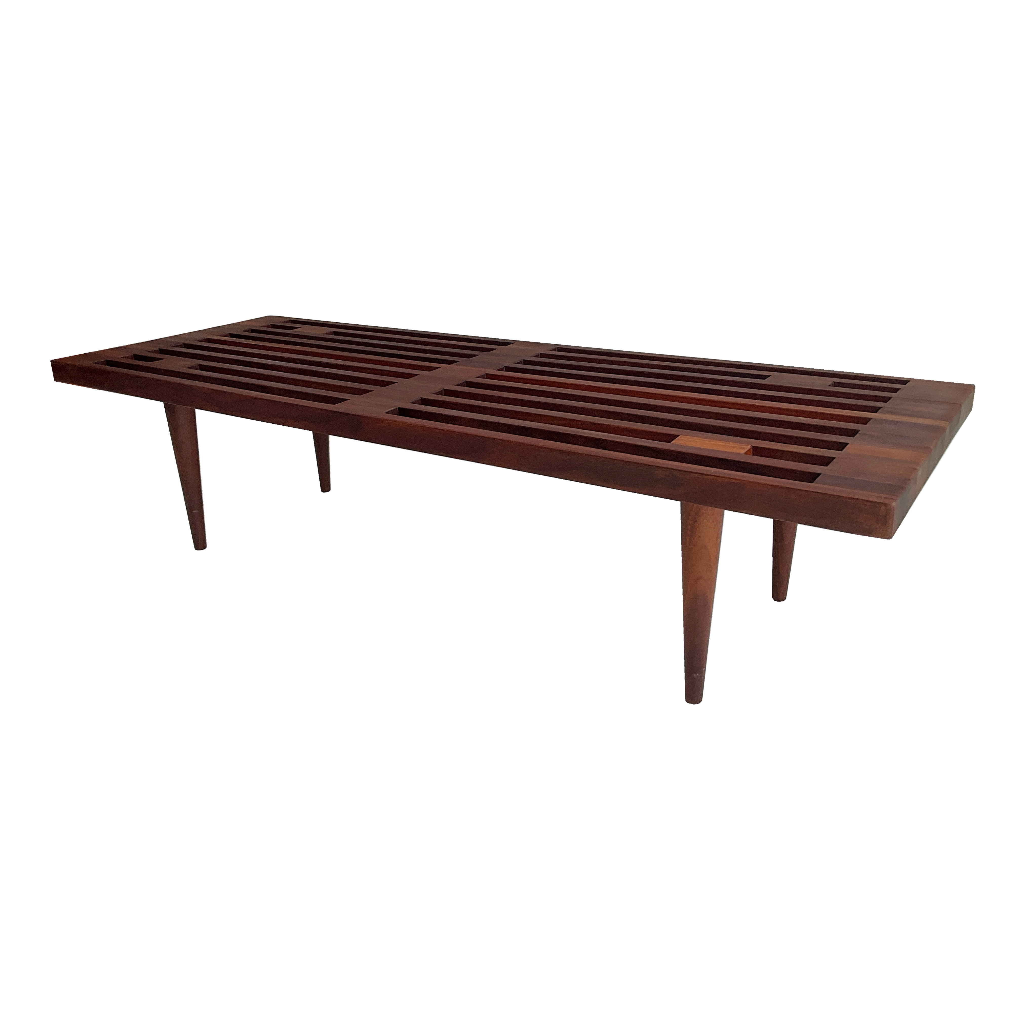 Banc / table basse en teck '60s Punch Desing, Canada