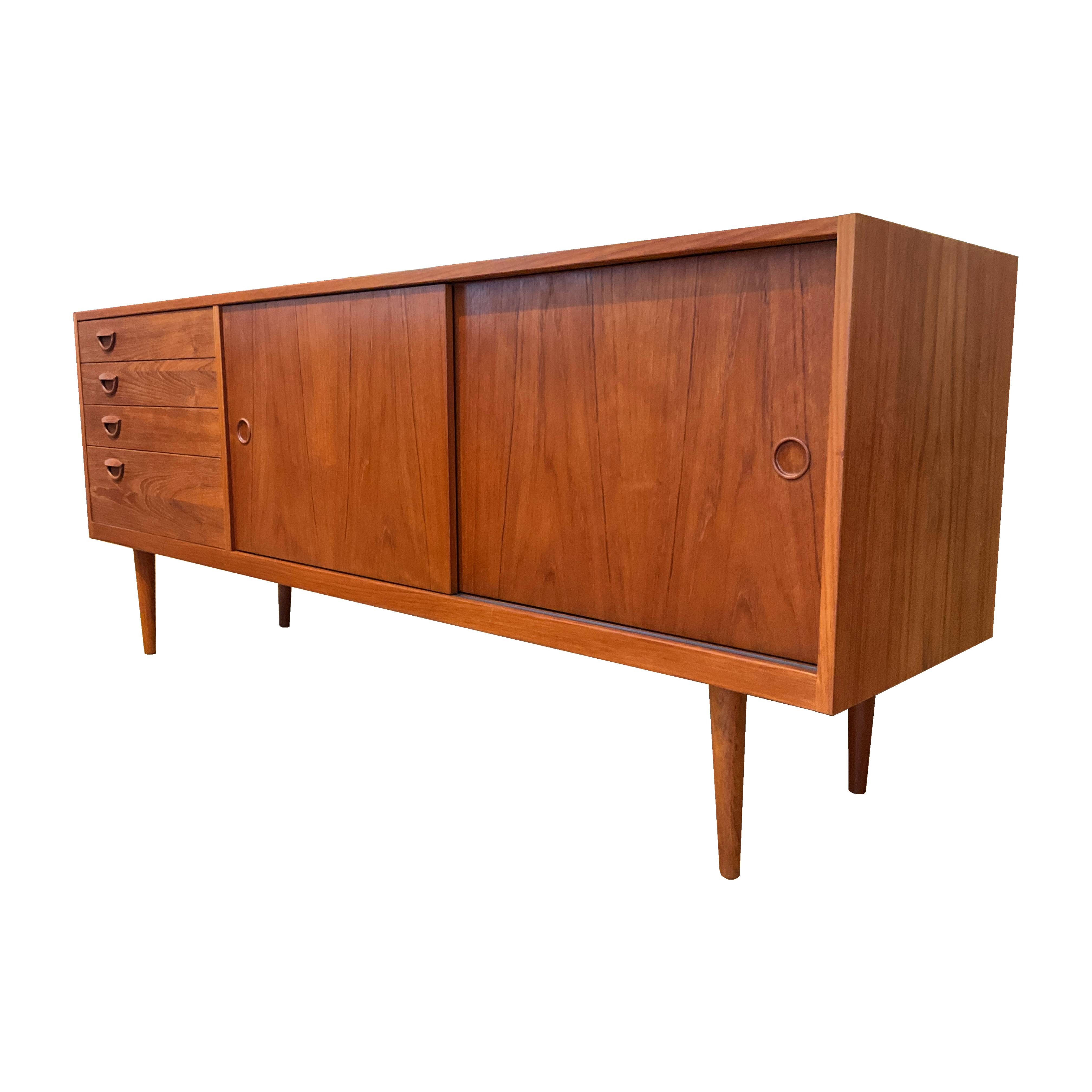 Buffet en teck '60s Kai Kristiansen pour Feldballes Møbelfabrik, Denmark