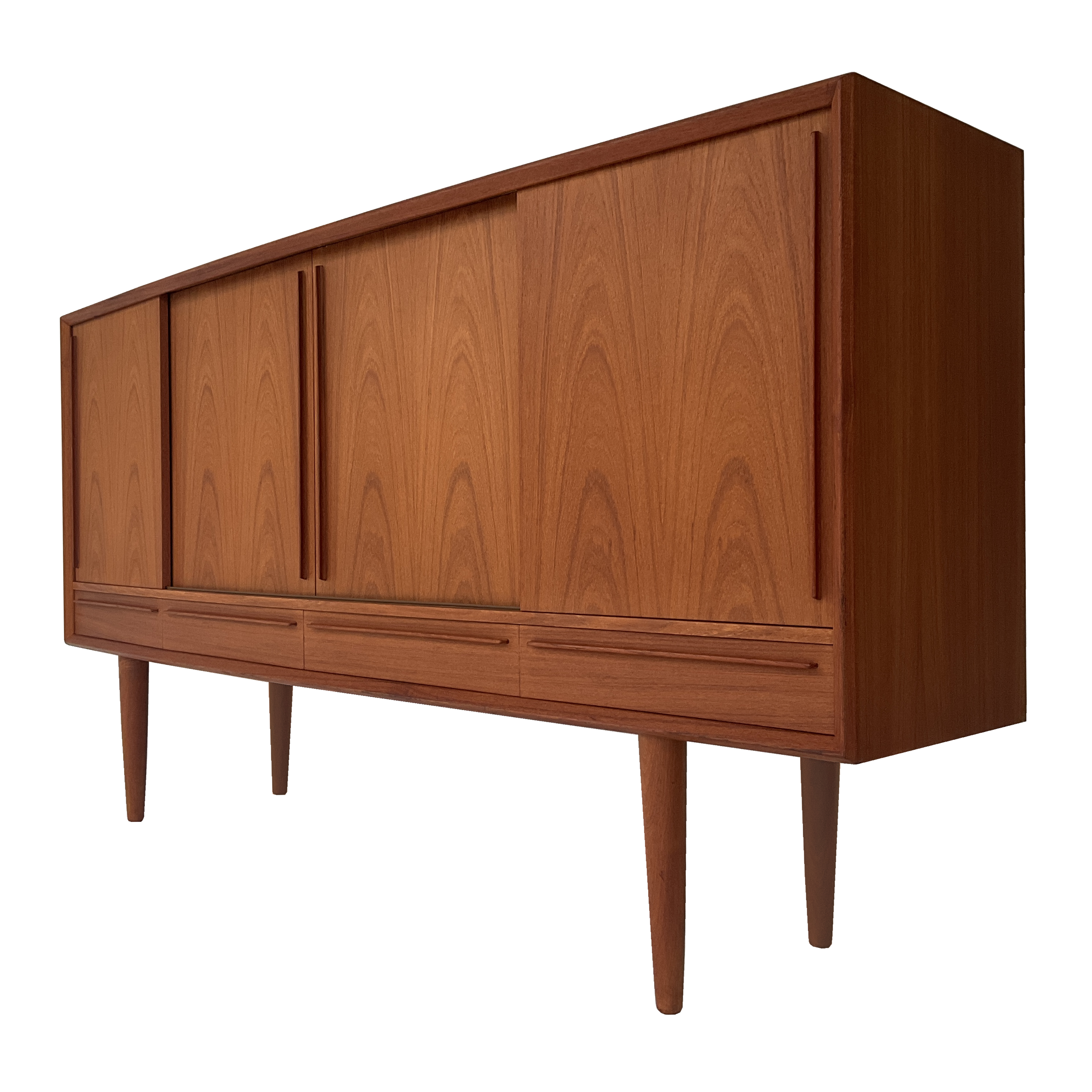 Buffet en teck '60s H.P. Hansen, Denmark