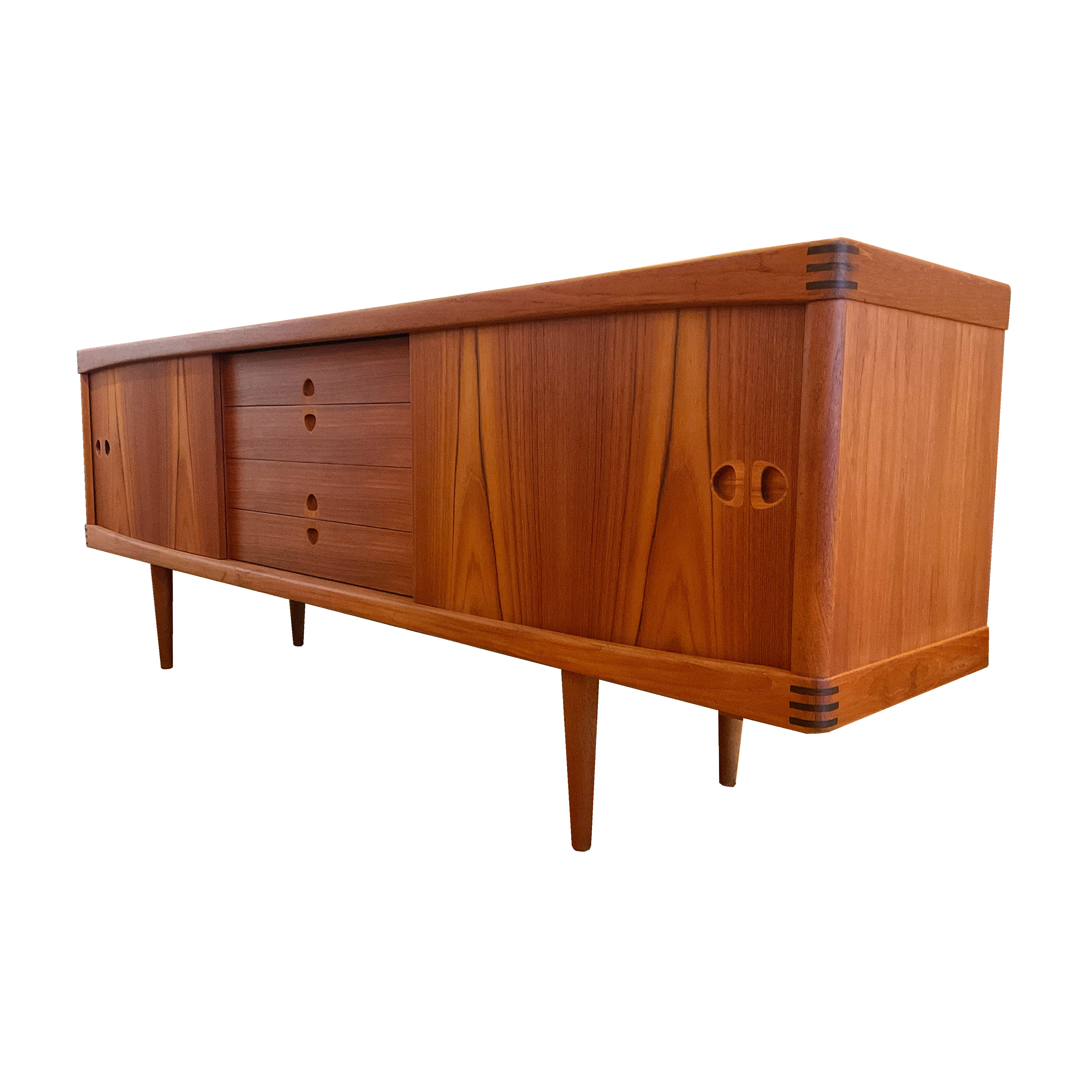 Buffet en teck '60s H.W. Klein pour Bramin, Denmark