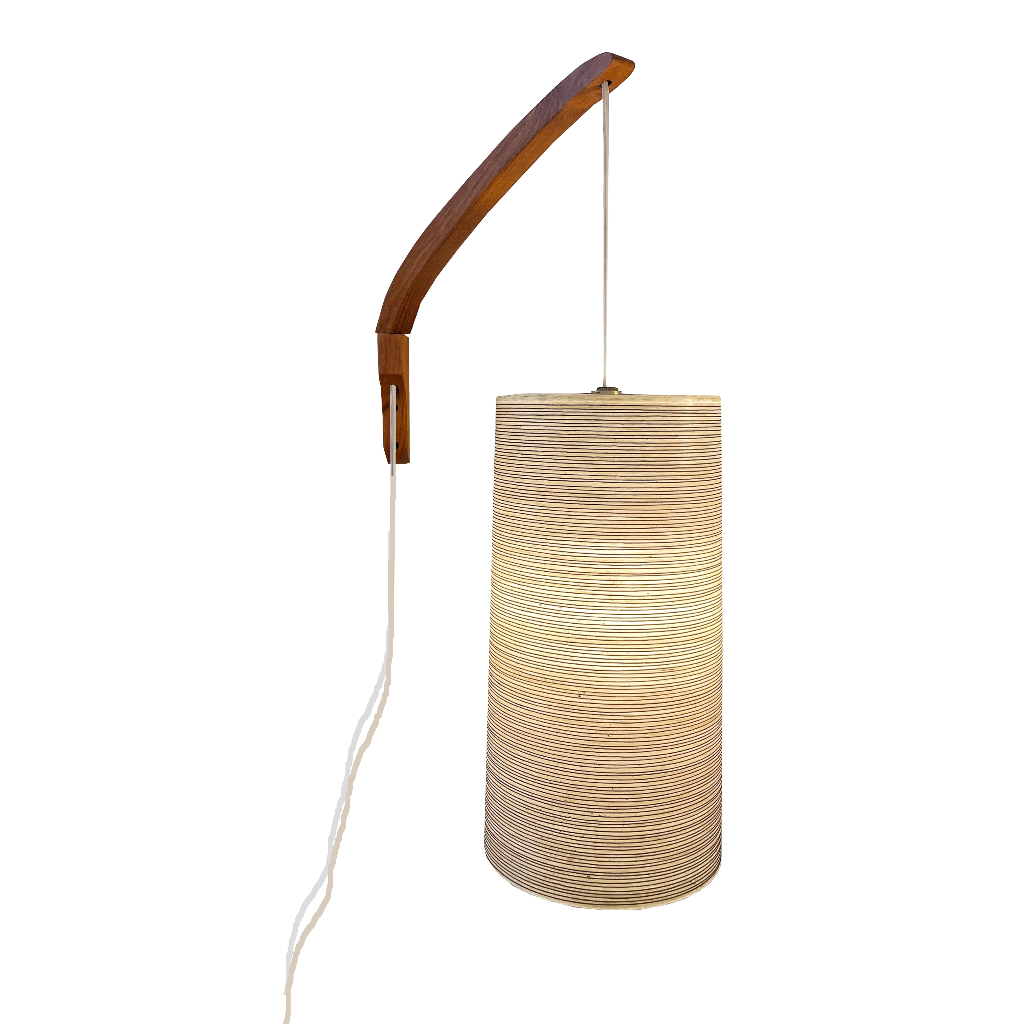 Lampe en teck murale 60's Lotte, Canada