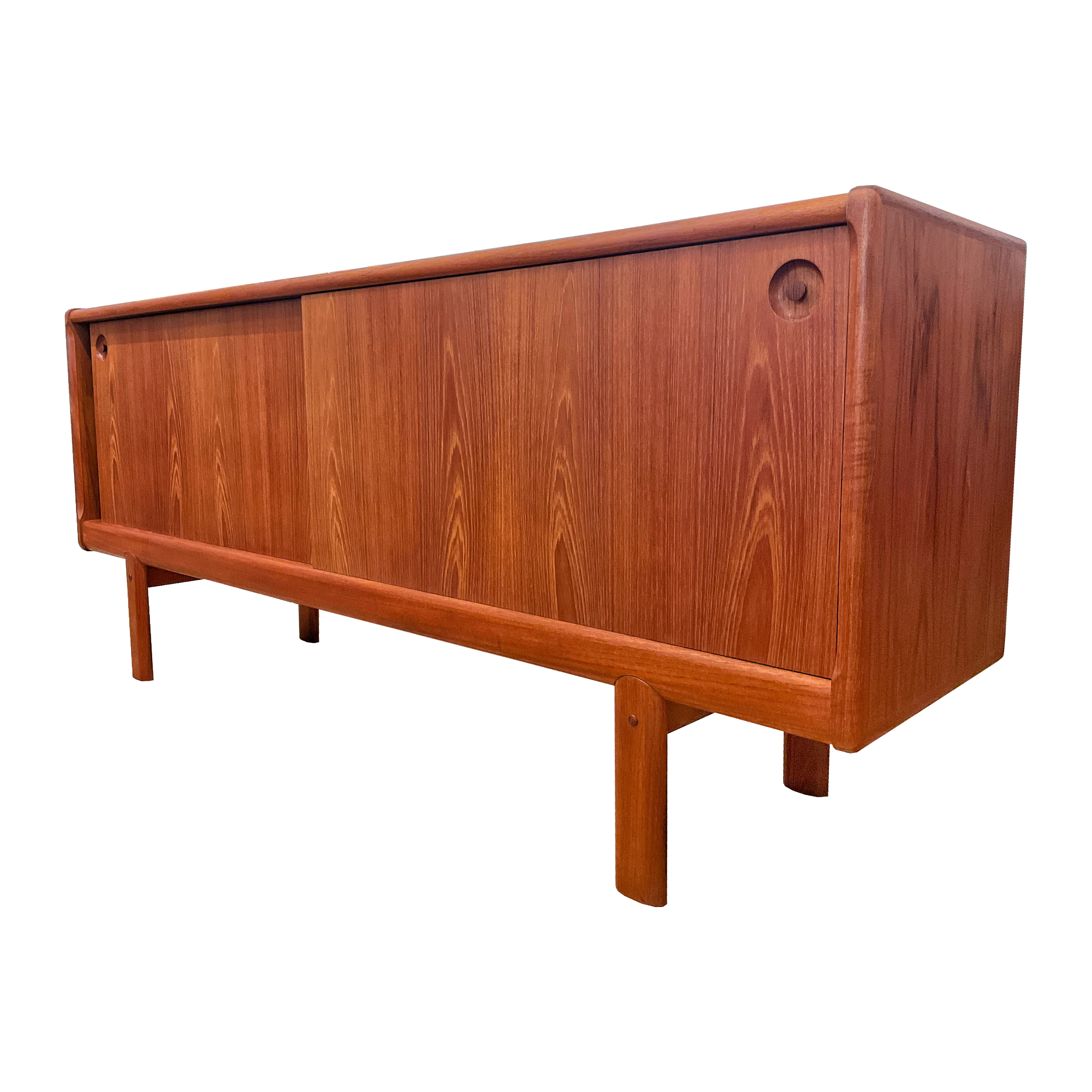 Buffet en teck '60s H.W. Klein pour Bramin, Denmark