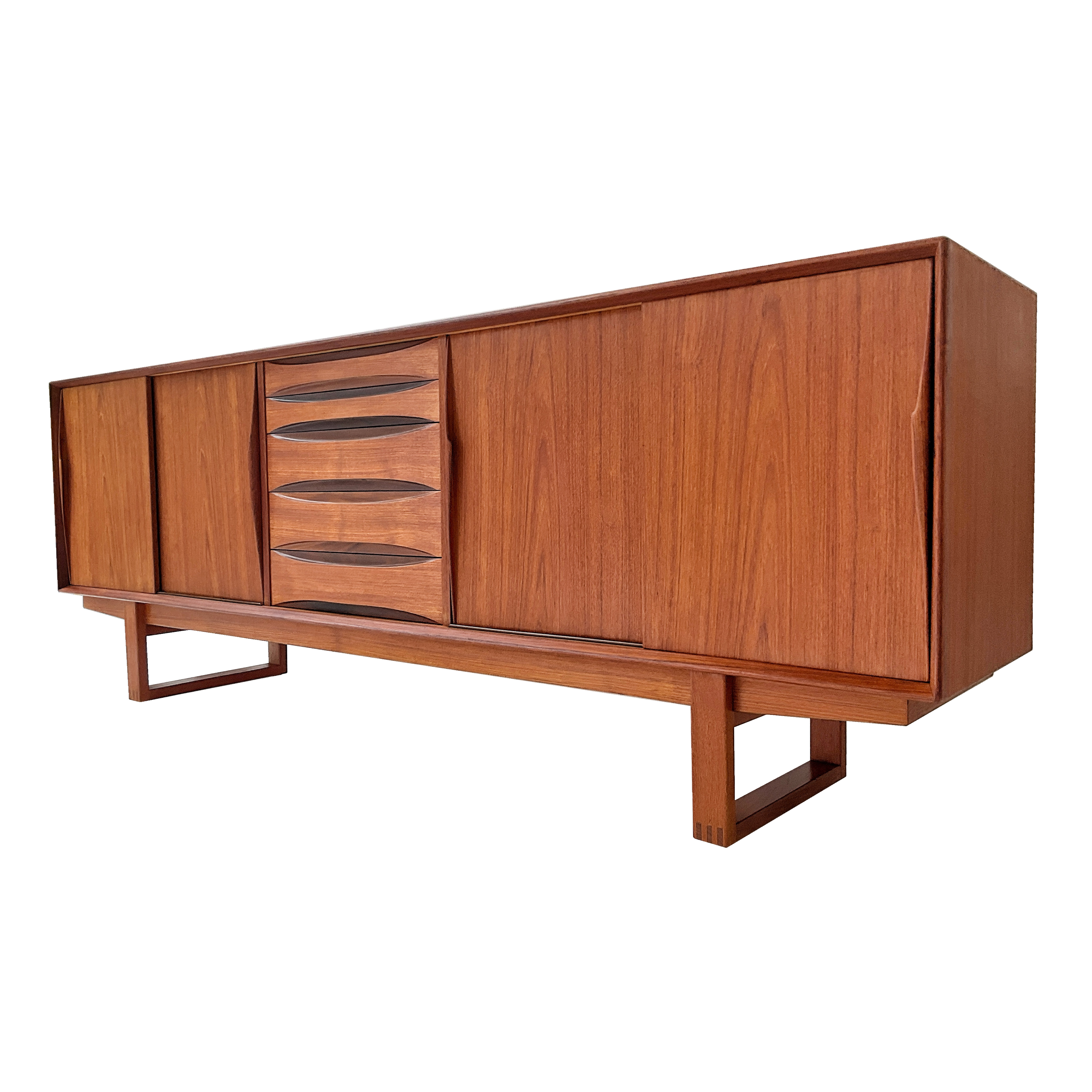 Buffet en teck '60s Dyrlund, Denmark