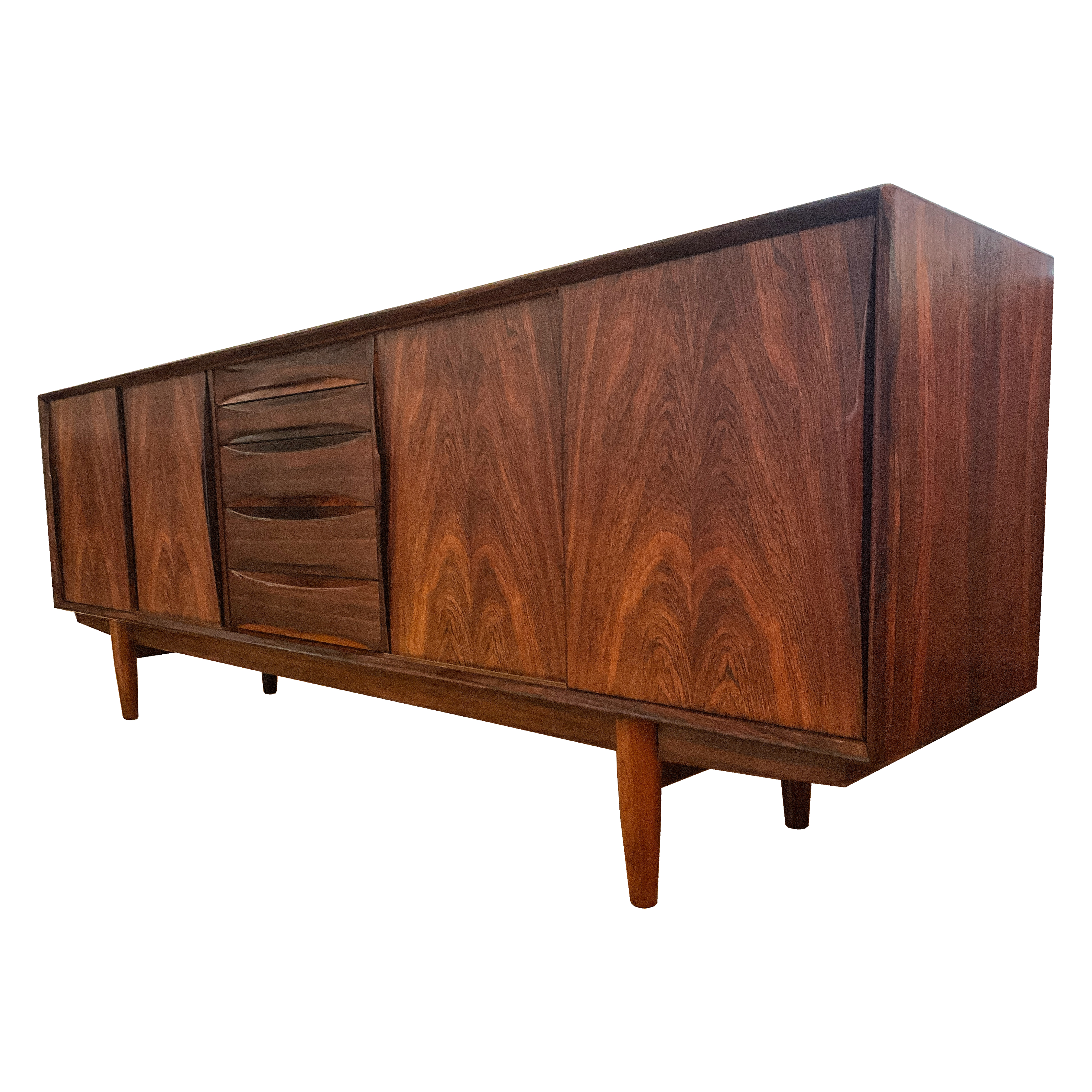 Buffet en Bois de rose '60s Dyrlund Denmark
