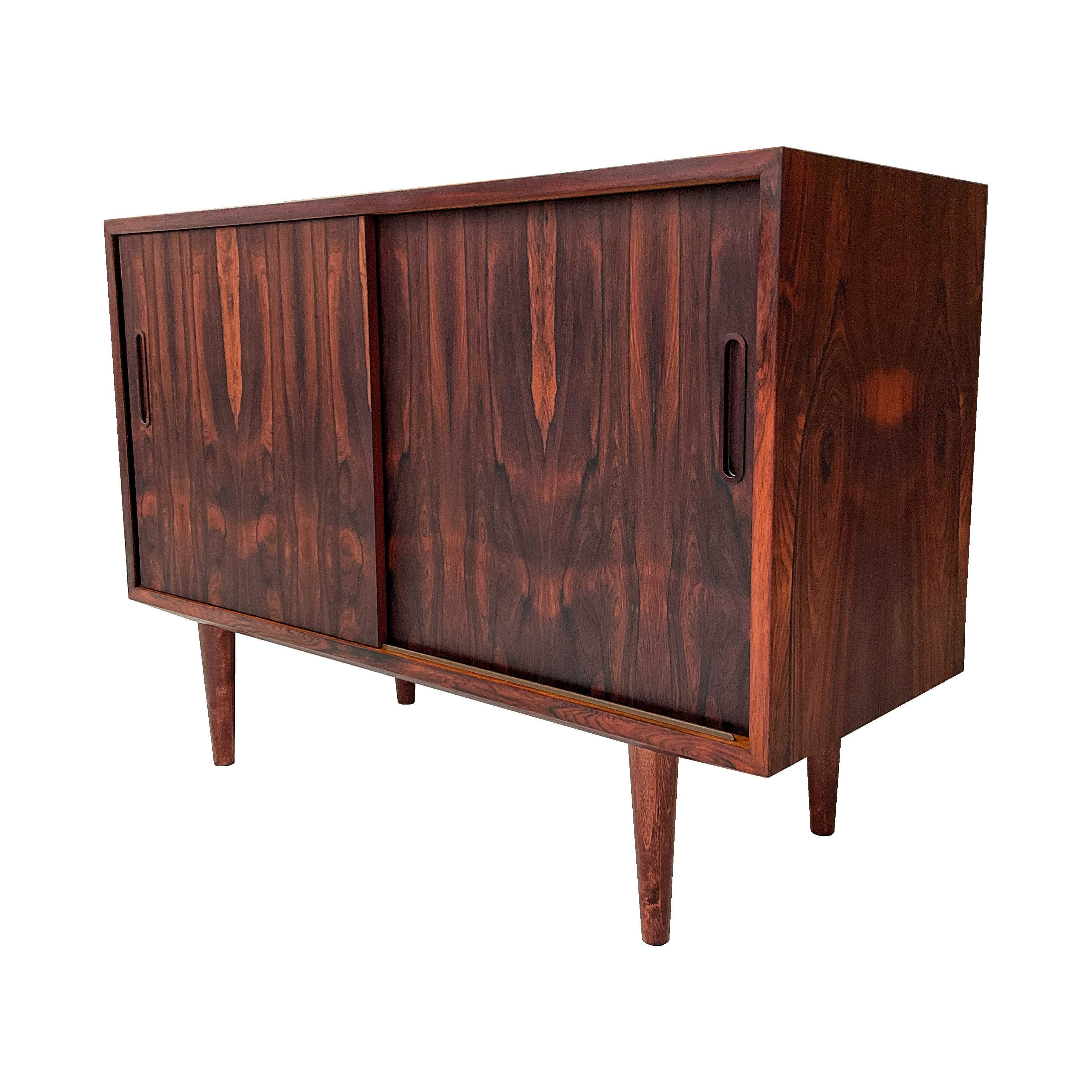 Petit Buffet en bois de rose '60s Carlo Jensen pour Hundevad & Co. Denmark