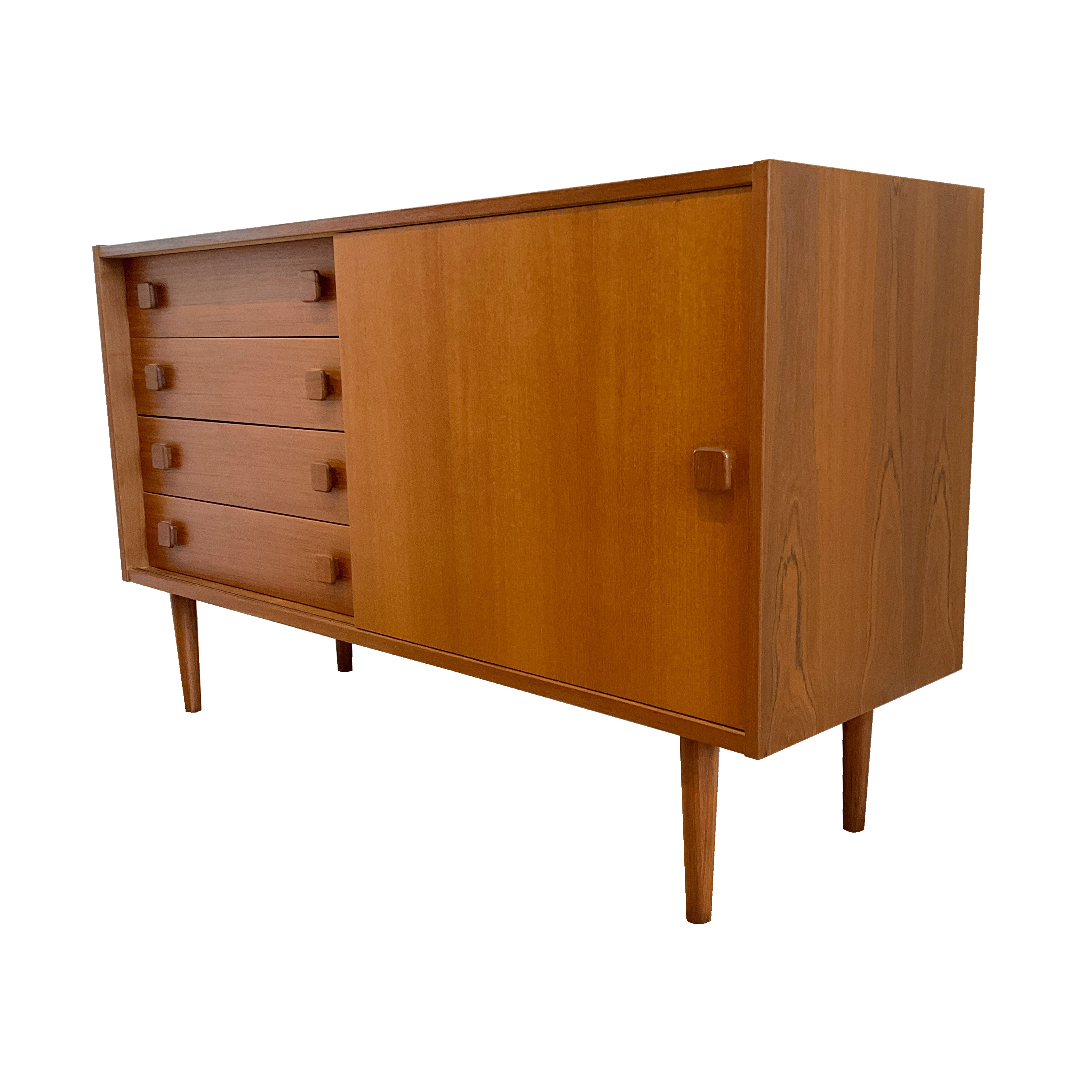 Buffet en teck '70s Domino Møbler, Denmark