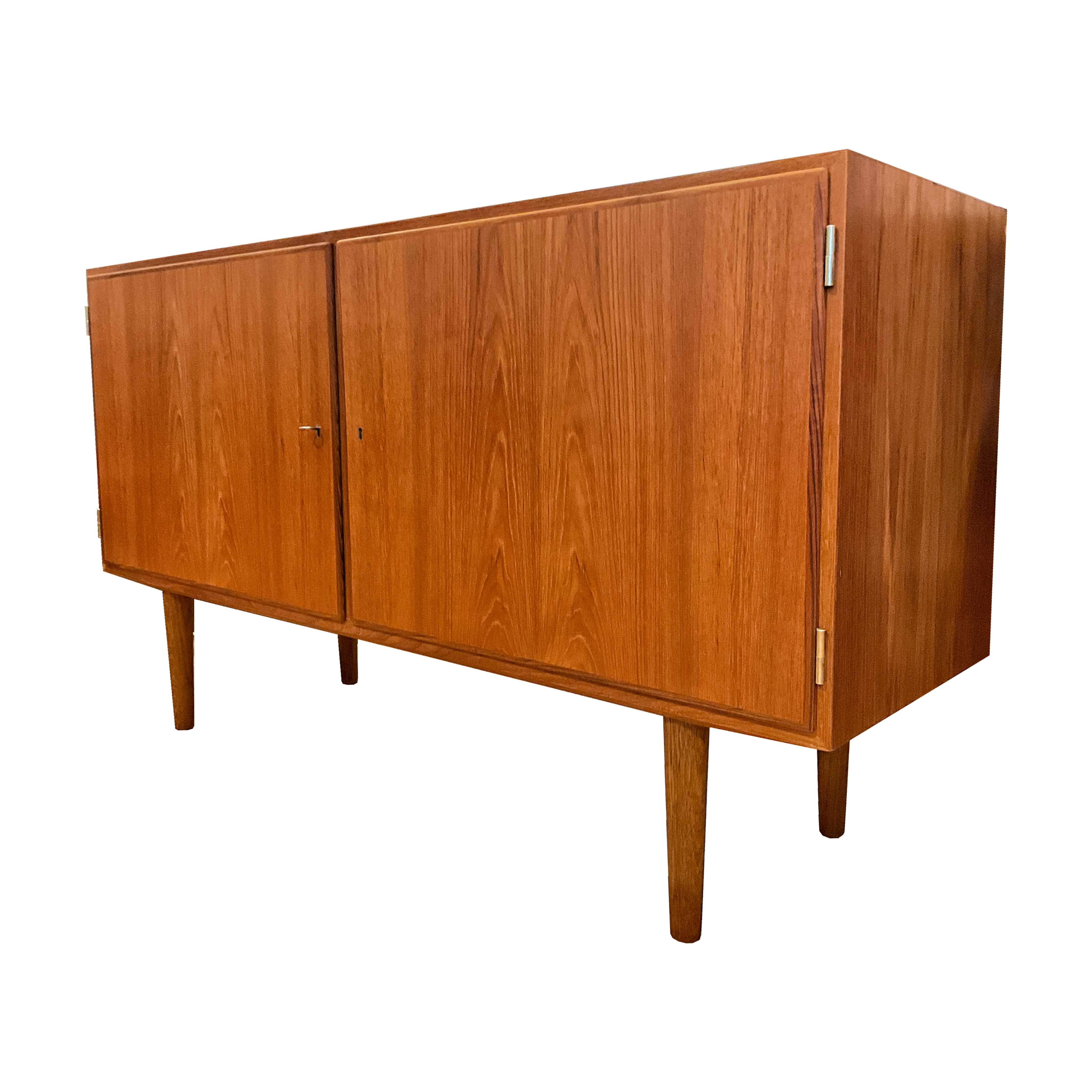 Buffet en teck '60s Carlo Jensen pour Hundevad & Co, Denmark