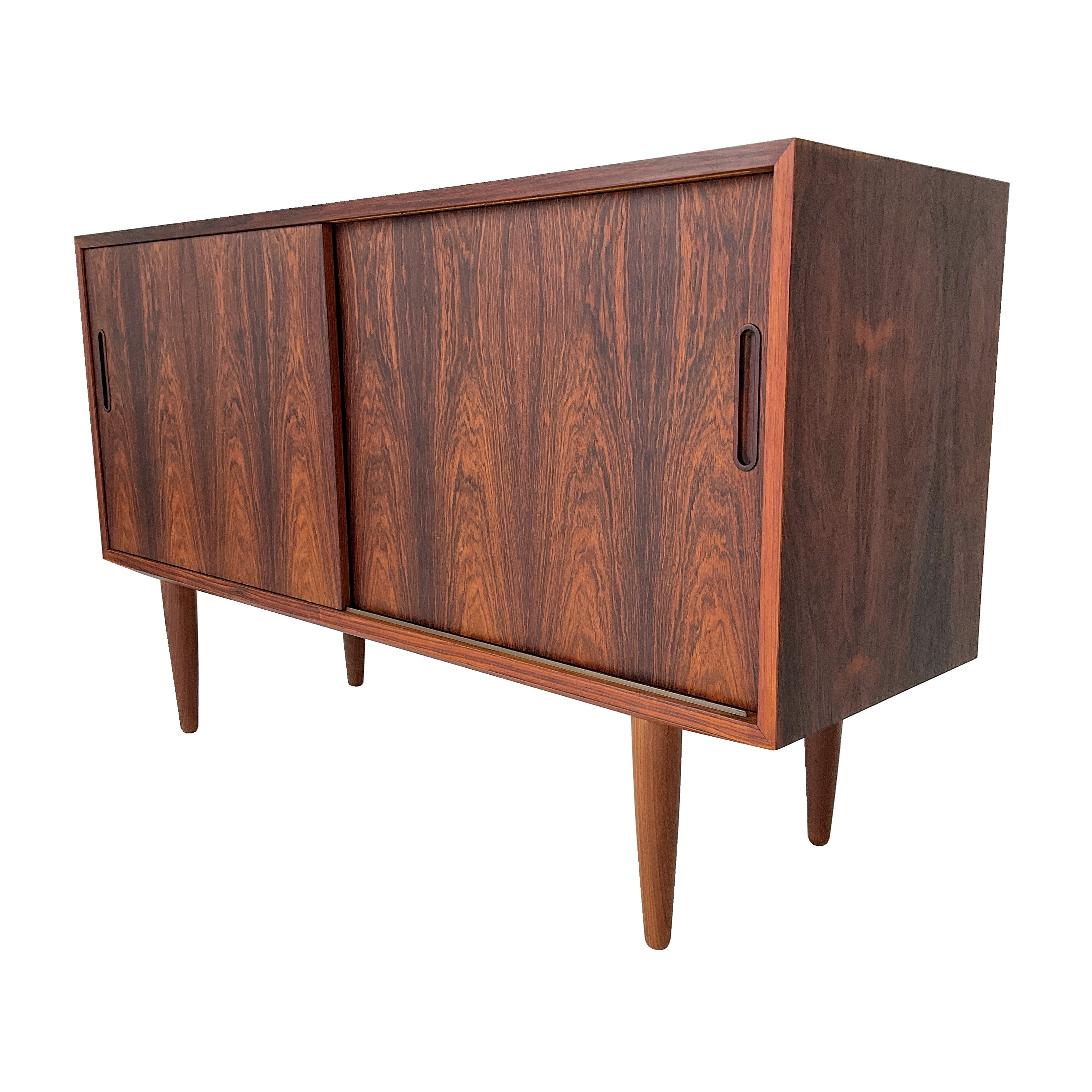 Buffet en bois de rose '60s Carlo Jensen pour Hundevad Denmark