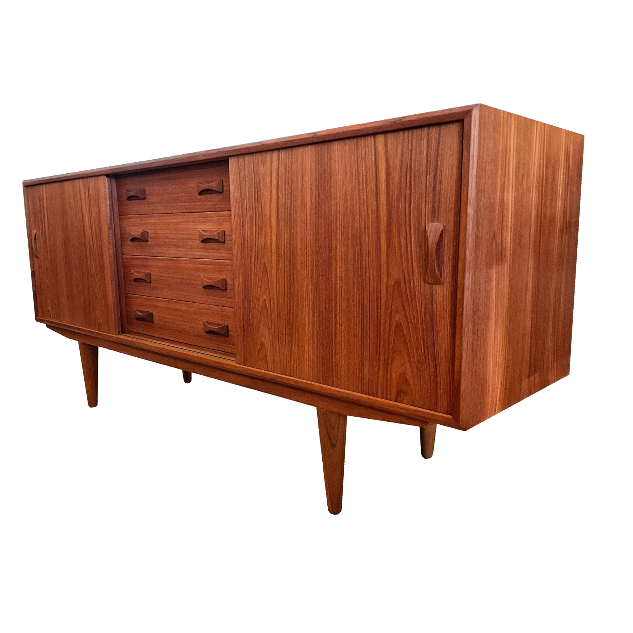 Buffet en teck ‘60s Clausen & Søn, Denmark