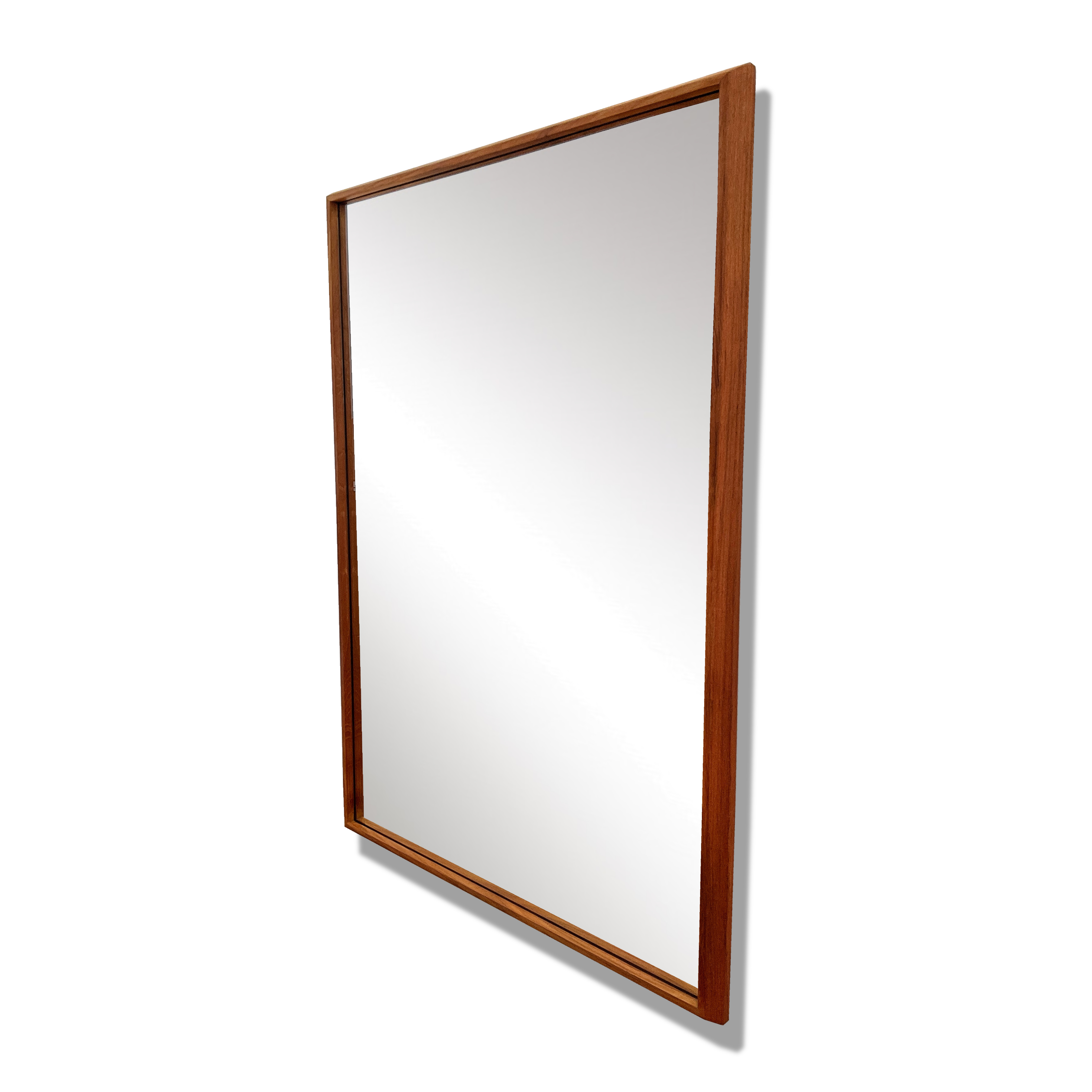 Miroir en teck '60s restauré