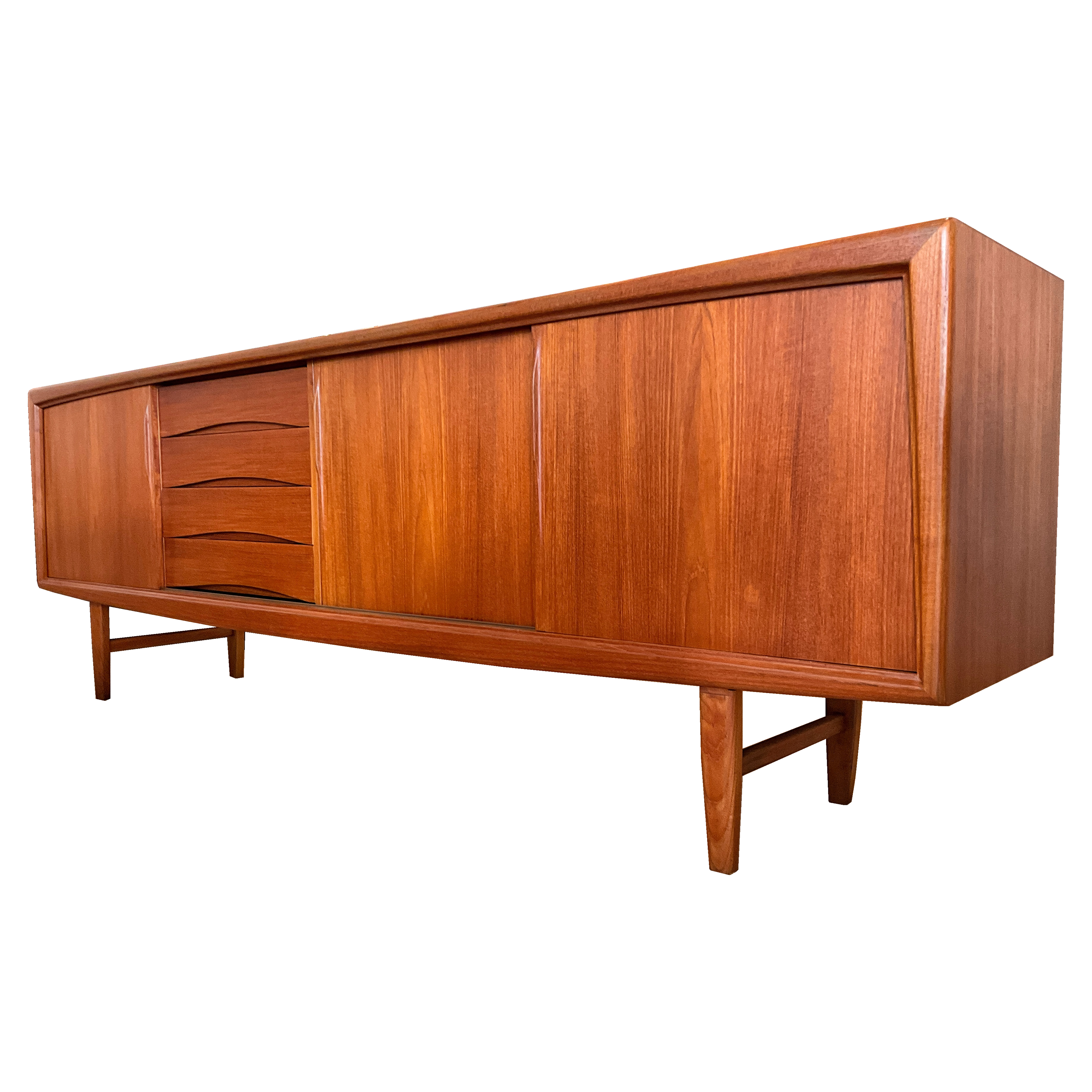 Grand buffet en teck '60s Axel Christensen, pour ACO møbler, Denmark