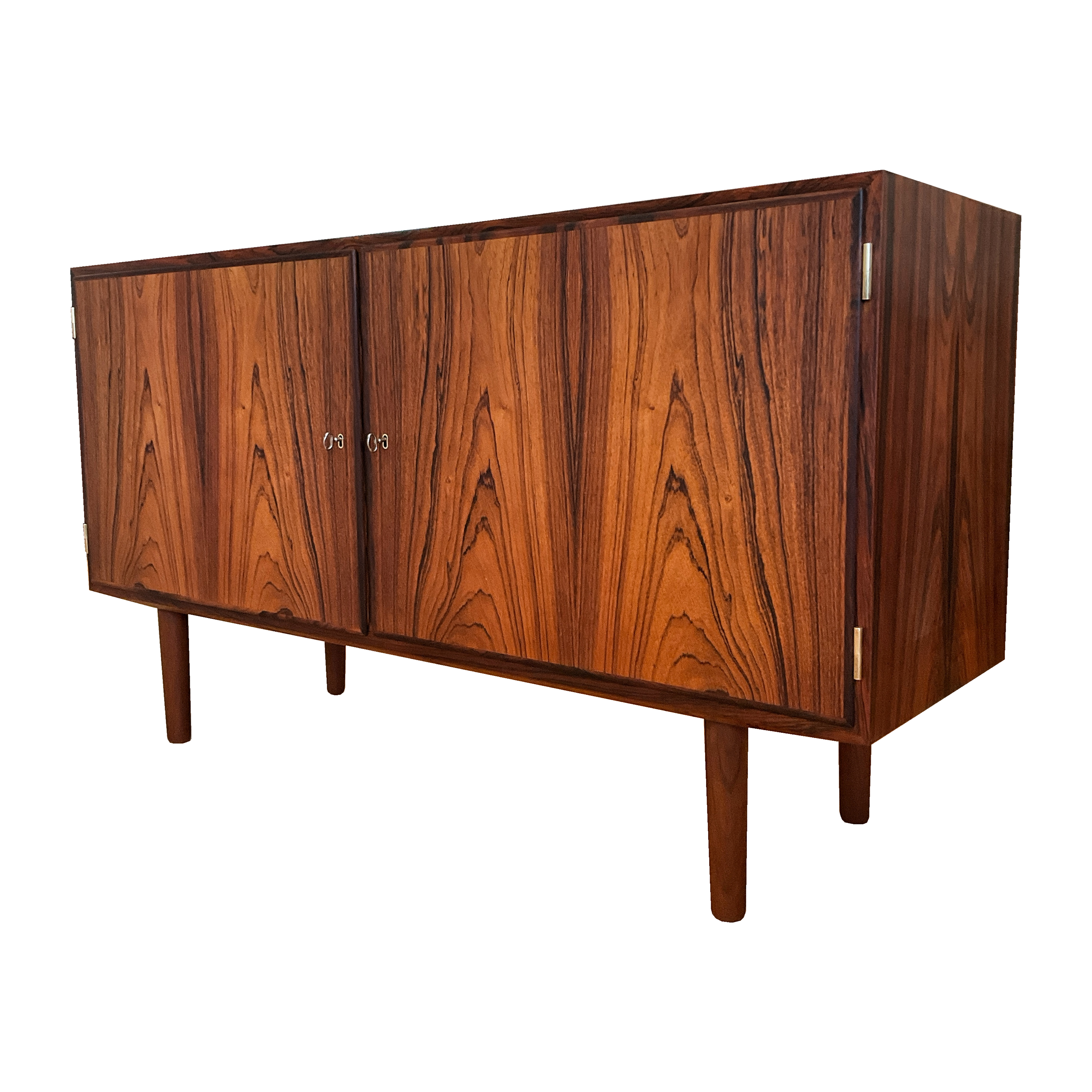 Buffet en bois de rose '60s Carlo Jensen pour Hundevad & Co. Denmark