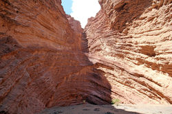 Quebrada de las conchas, Argentine