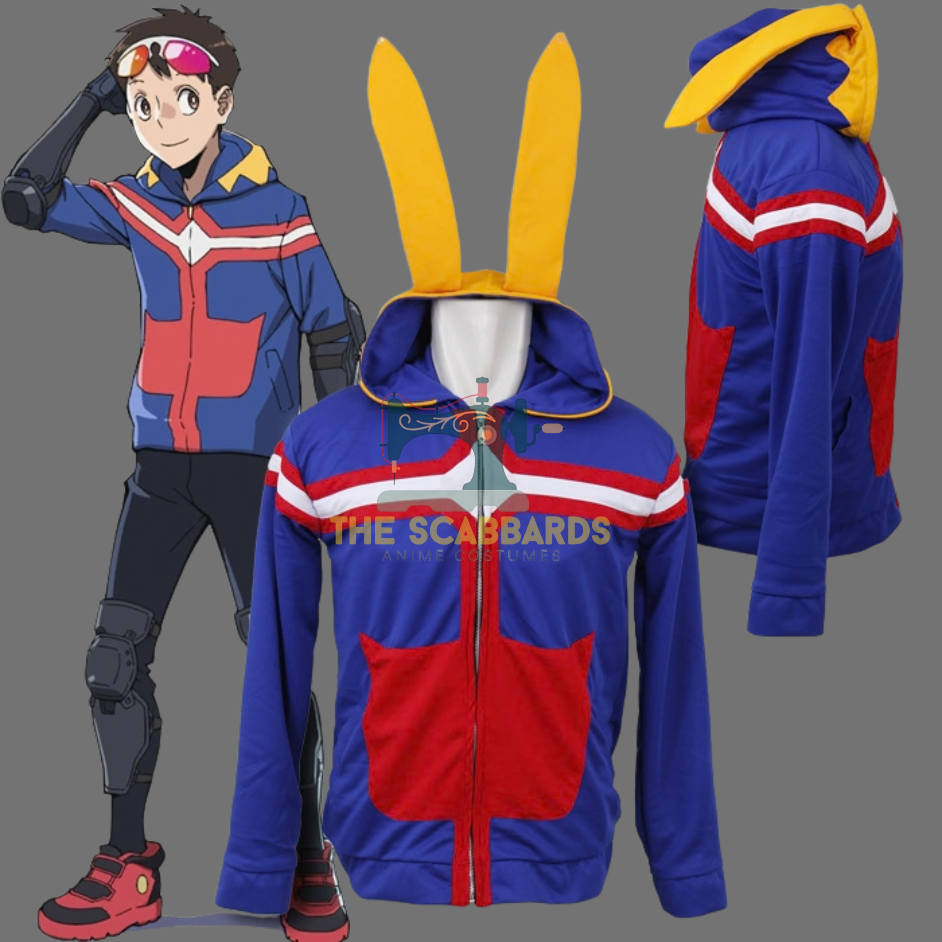 Koichi Haimawari Cosplay Jacket The Crawler My Hero Academia Vigilantes Costume