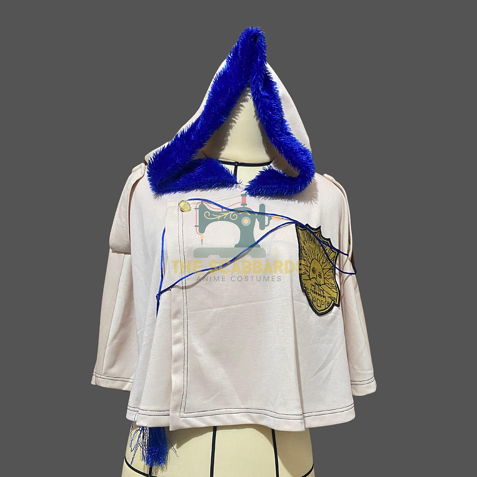 Thumbnail: Golden Dawn Cloak Cosplay Black Clover Cape Magic Knights