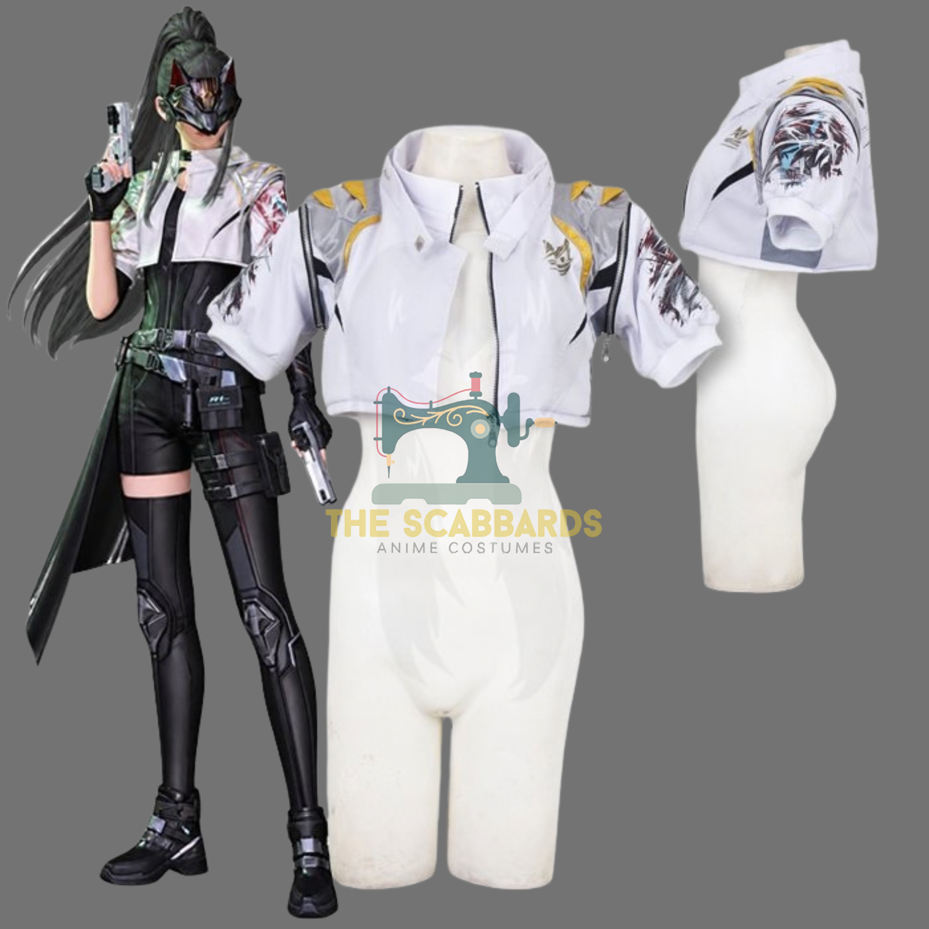 Love and Deepspace Nightprowl Wolflord Jacket Valko Standard Myth Cosplay Costum