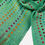 Thumbnail: Seafoam Confetti Handwoven Silk Scarf