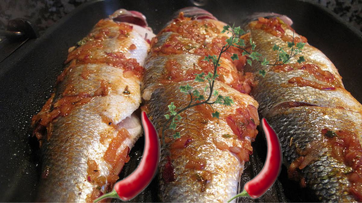 Arranged Food and Objects