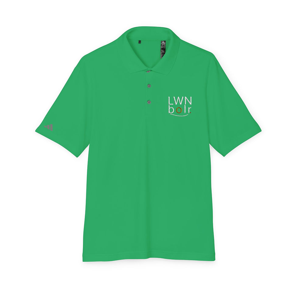 Thumbnail: Premium Adidas polo with the exclusive LWN bolr embroidery