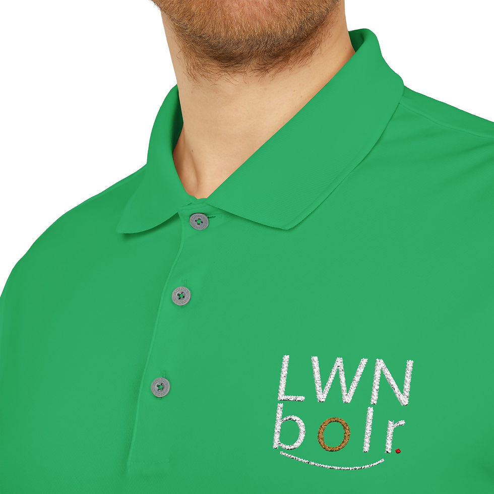 Thumbnail: Premium Adidas polo with the exclusive LWN bolr embroidery