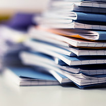 Pile de cahiers