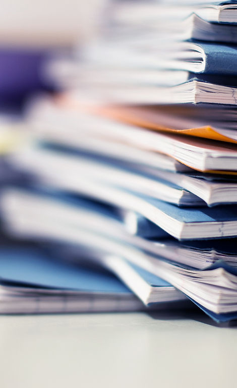 山積みのノート