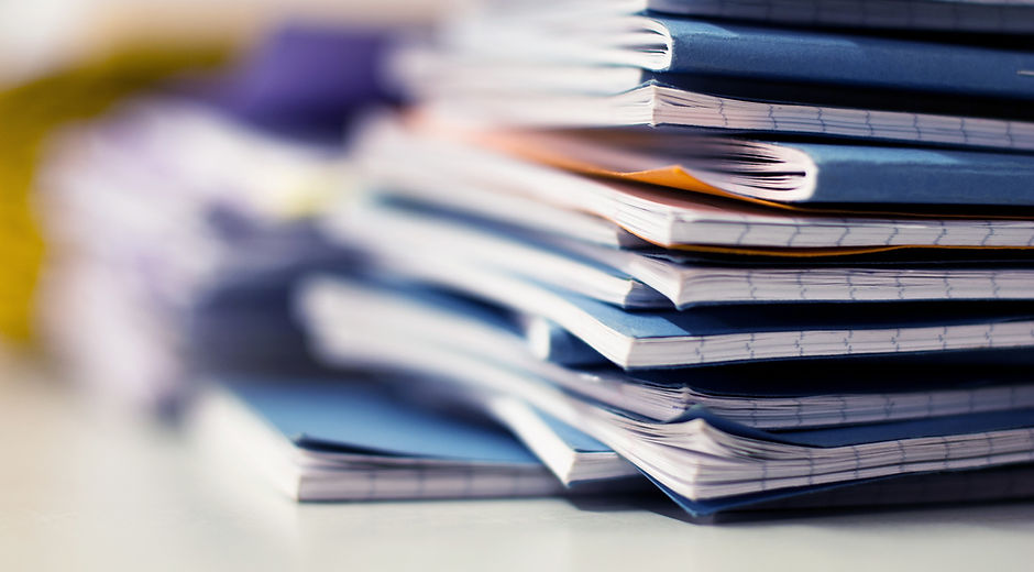 Stack of Notebooks