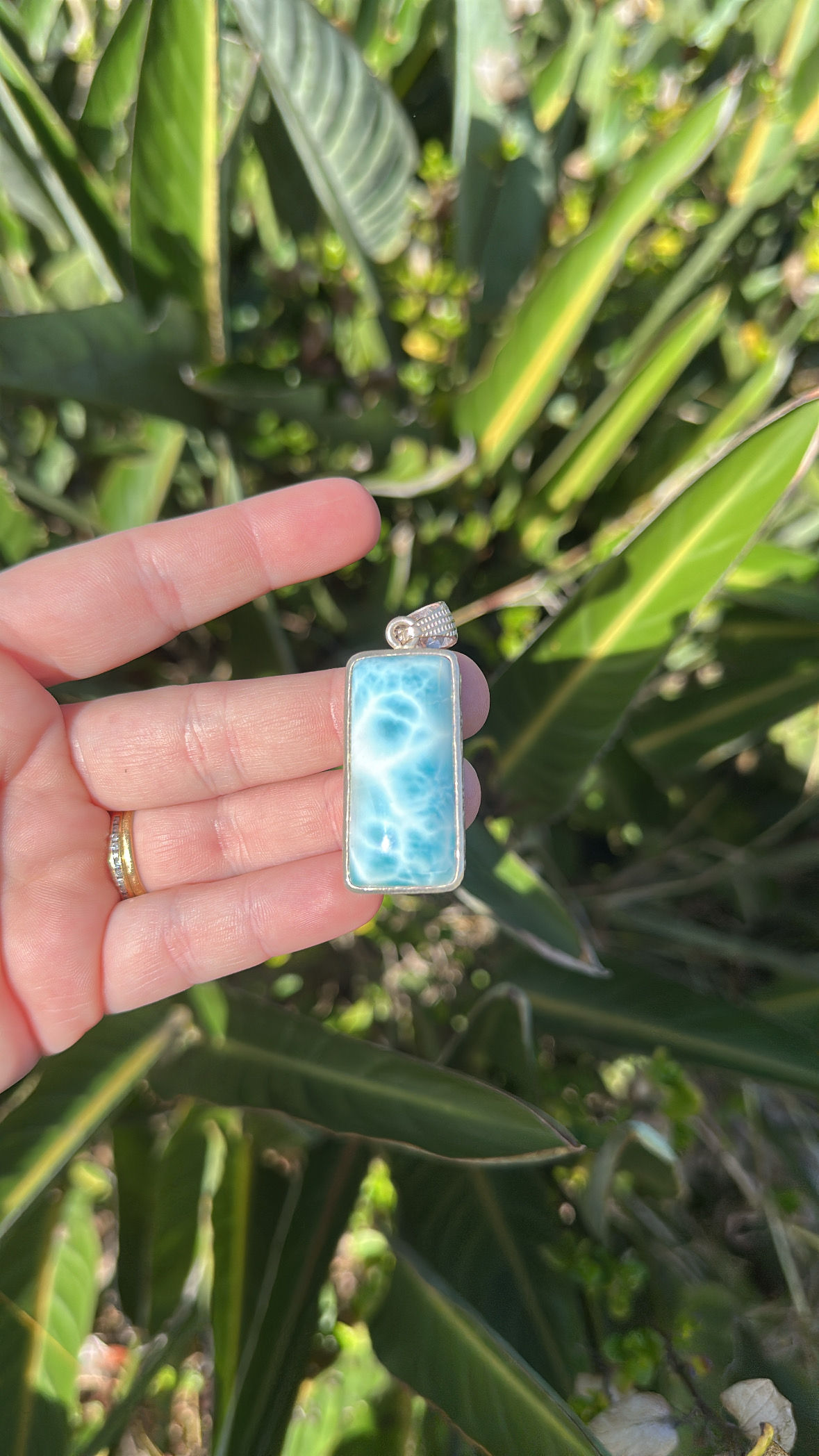 Larimar Pendant 