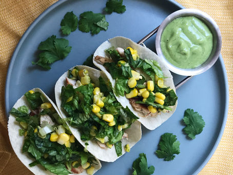 Tacos de Pollo a la Mostaza