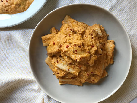 Pasta con Salsa de Tomate Cremosa