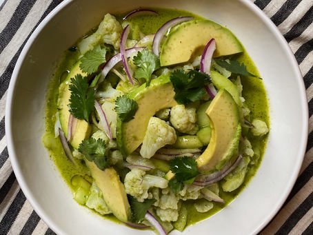 Aguachile de Coliflor