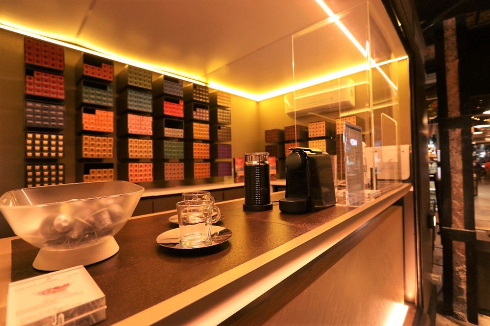 nespresso pop up store