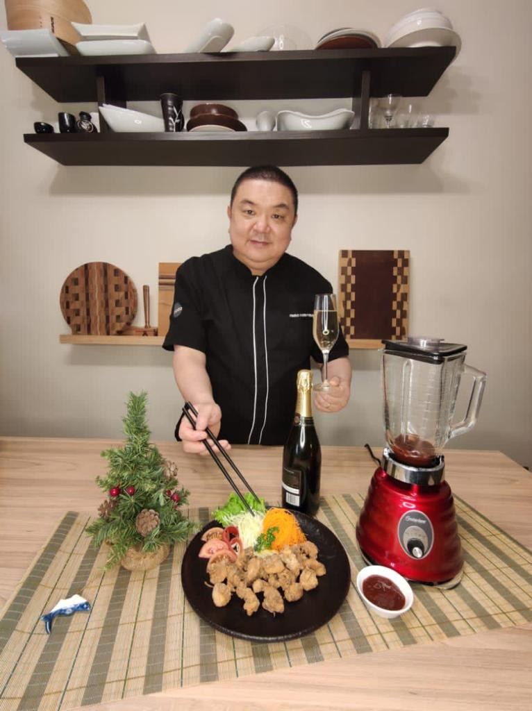 Iwao Komiyama y su pollo frito