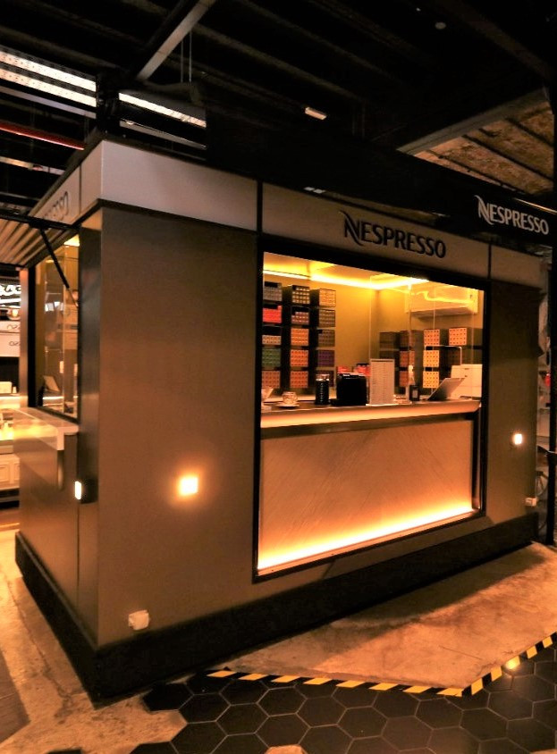 nespresso pop up store