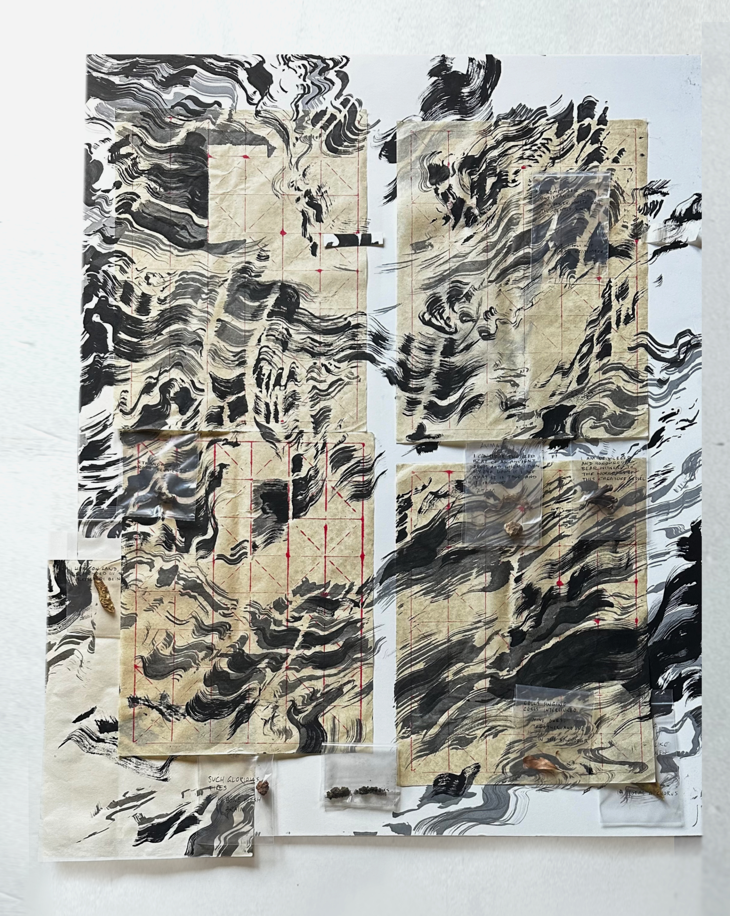 Abstract art by Australian artist Marina Yang