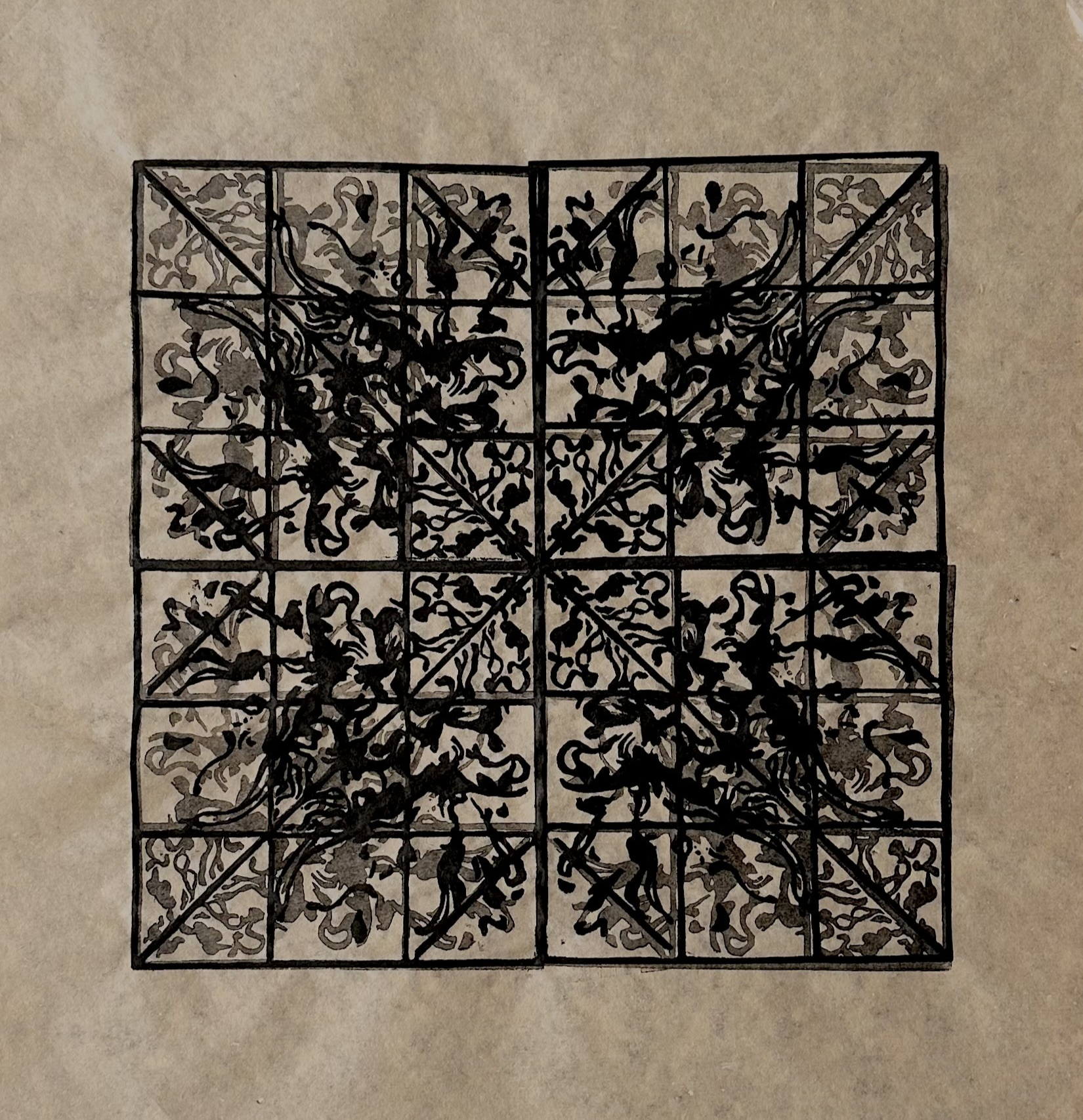 Abstract art by Australian artist Marina Yang