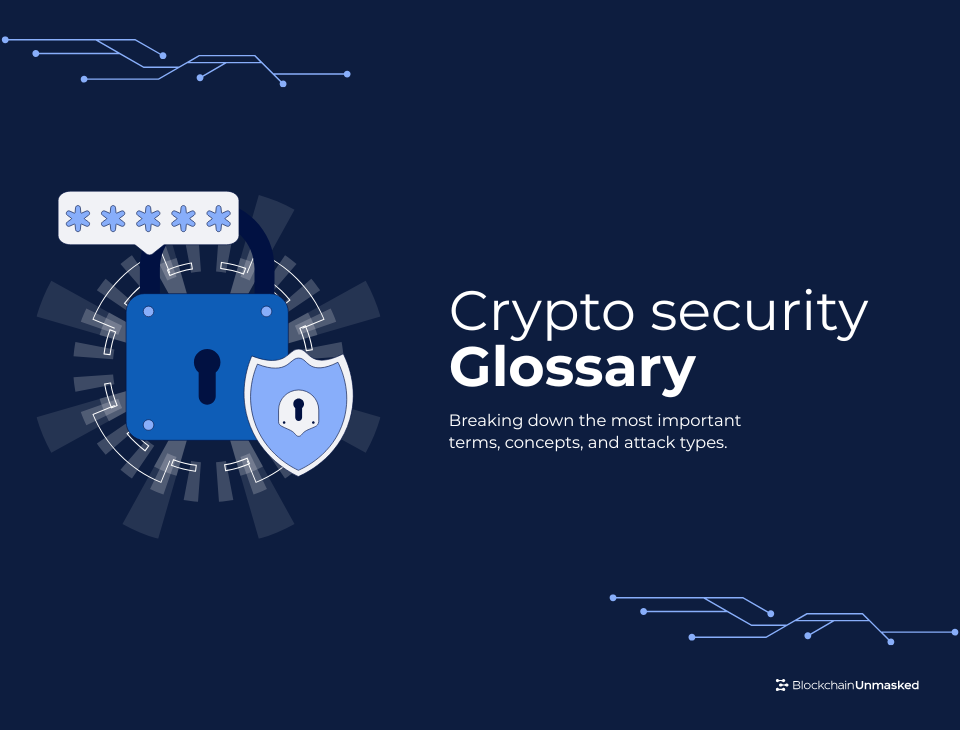 Crypto security glossary